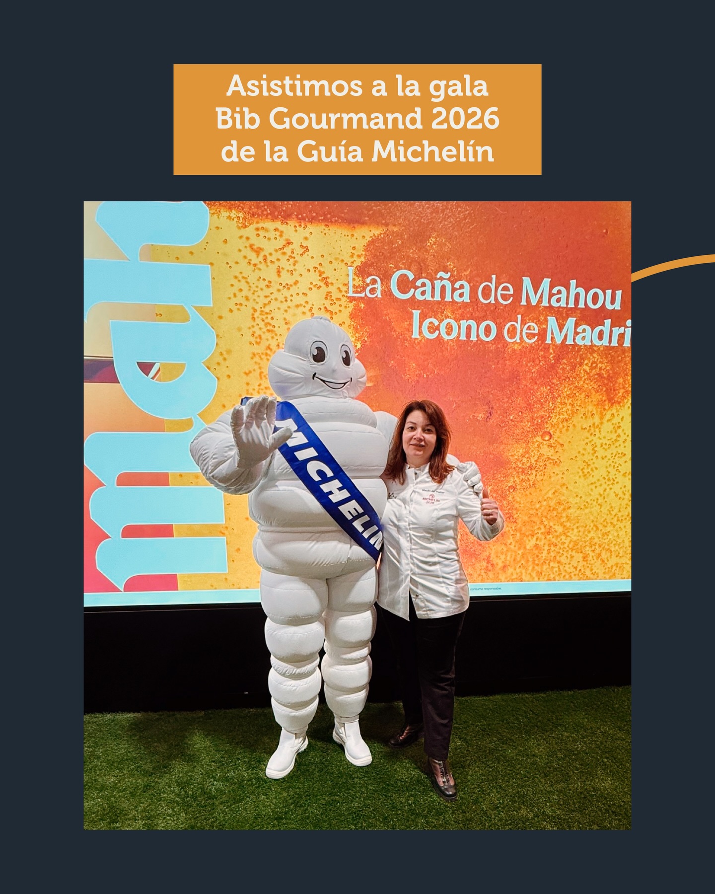 Ayer estuvimos presentes en la Gala Bib Gourmand 2026 de la @michelinguide, recogiendo un reconocimiento muy significativo, especialmente al recibirlo tras los 50 años de historia en nuestro restaurante 🧡
Un momento para compartir con amigos y grandes compañeros de profesión, y para dar las gracias a quienes lo hacéis posible cada día: nuestros clientes, nuestro equipo y a la Guía Michelin por valorar nuestro trabajo.
Enhorabuena al resto de compañeros y compañeras que también han recibido este reconocimiento. Un placer compartirlo con vosotros 😍
Desde nuestro pequeño pueblo del interior de Castellón, seguimos cocinando con la misma ilusión de siempre ✨
¡Gracias!
#bibgourmand #guiamichelin #mesondelpastor #morella #elsports