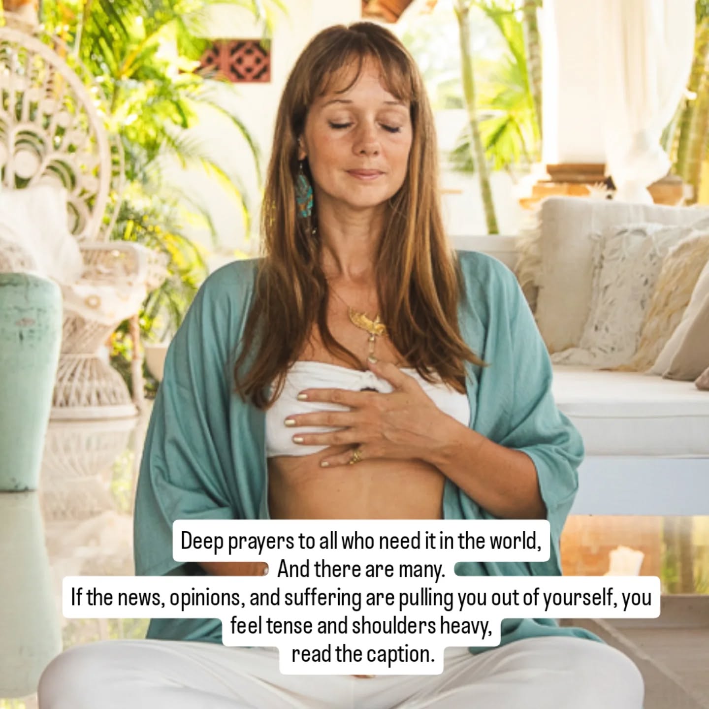 When the world feels heavy - the news, opinions, stories, pressure - it can pull you out of your body, your heart, your clarity.
And there is a LOT happening, in so many different places in the world and it's heartbreaking 💔
If your head is spinning. You can’t switch off.
You keep scrolling, refreshing, checking, reading comments. Your chest tightens. Shoulders rise. Thoughts get louder.
You try to focus on work, your mission, but your body is contracted, full of everyone else’s fears and opinions. You feel confused about what’s true.
You care deeply, but it’s exhausting. You’re taking on the weight of the world and it’s blocking your clarity.
Then this is my suggestion:
Take a moment. Breathe. Clear. Let go.
Even one minute of grounding and releasing what isn’t yours can open your chest, relax your shoulders, and reconnect you to your intuition.
Releasing doesn’t mean you don’t care. I'm not talking about spiritual bypassing or ignoring what's happening.
It means coming back to your centre so you can tune into your intuitive guidance, and act from your centre, speak from your truth and move your unique pieces of the puzzle to bring to the whole - your mission, your fire, your aligned action.
We are not meant to carry the whole world on our shoulders, we are here to weave our piece🧩
I've been reminding myself this for over a decade when I would subconsciously take the responsibility of it all on. Because we care for humanity and our earth so deeply.
But we also need to make sure we don't shut down, burn out, become numb, put our head in the sand...so coming back to our body, our intuition, our alignment is key.
Start small. Breathe into your chest. Roll your shoulders. Step outside into nature. Listen to your body.
This is how peace, clarity, and alignment return.
When you come back to yourself, you move forward with love, compassion, and power, contributing where you can make the most impact.
💫 Comment CLEAR to receive my free energetic toolkit, simple tools and guided journeys infused with ClearTransmissions® to help you come back to centre, grounded and aligned.
And I'm always here if you need 1-1 support, we are in big times!
✨🪷✨