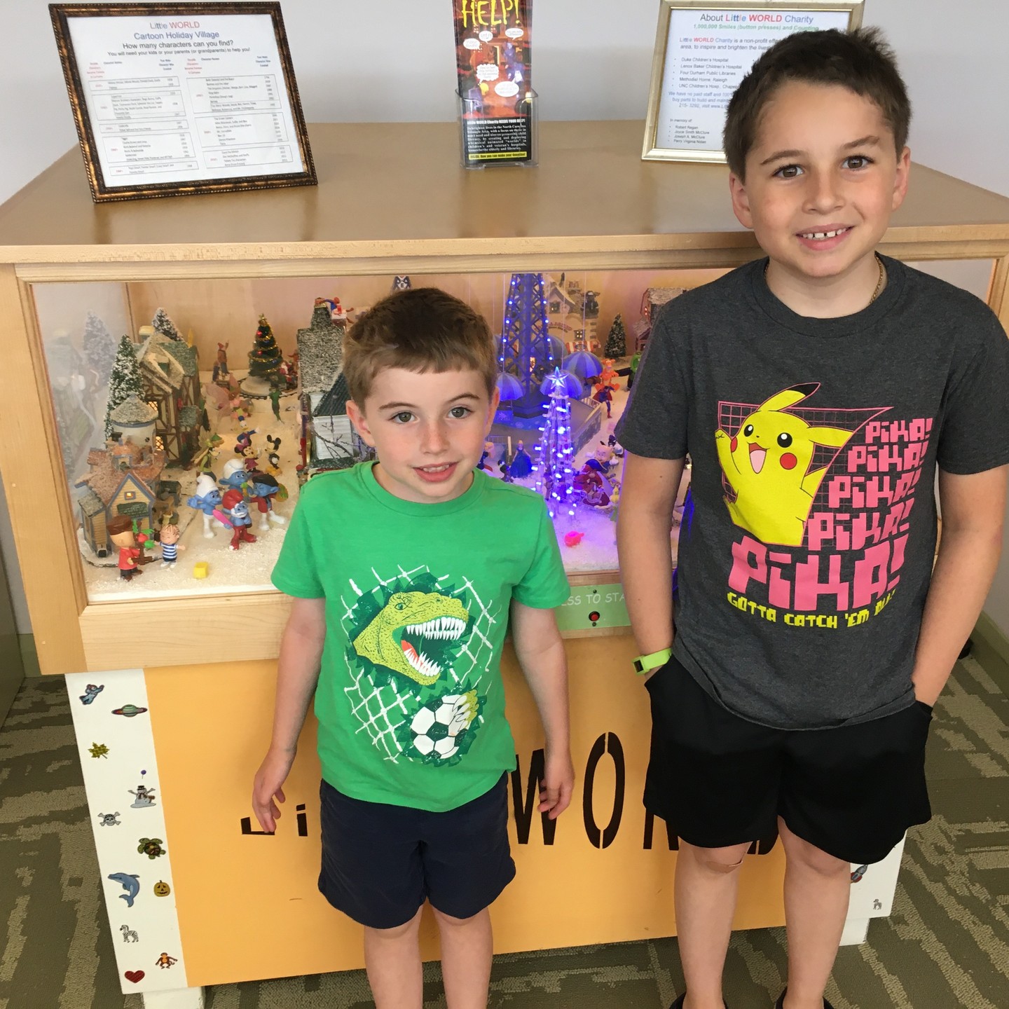 Two of the tens of thousands of Triangle kids we inspire every year.