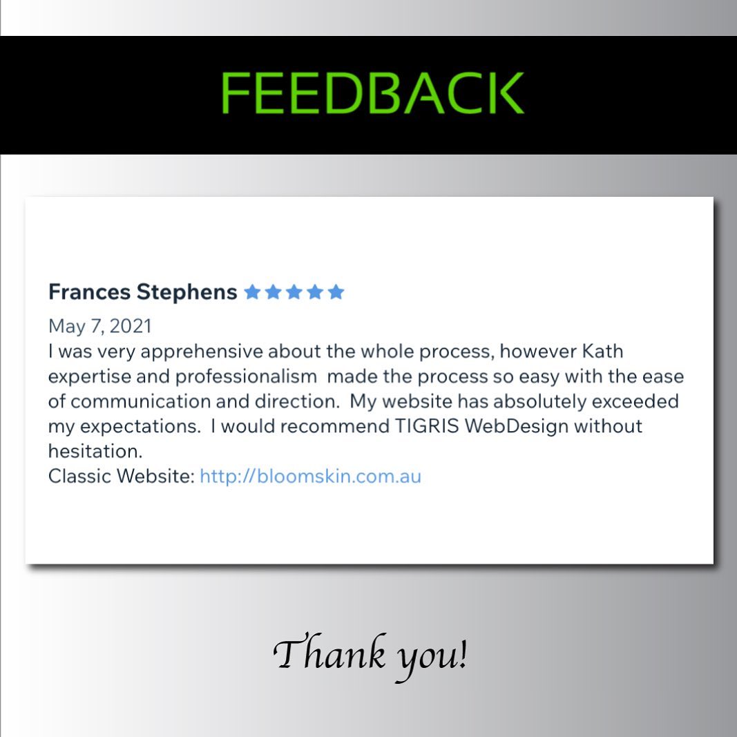 Another happy client. Let me know if you are thinking about creating your own website. I am happy to help! #wixwebsitedesign #wixwebsite