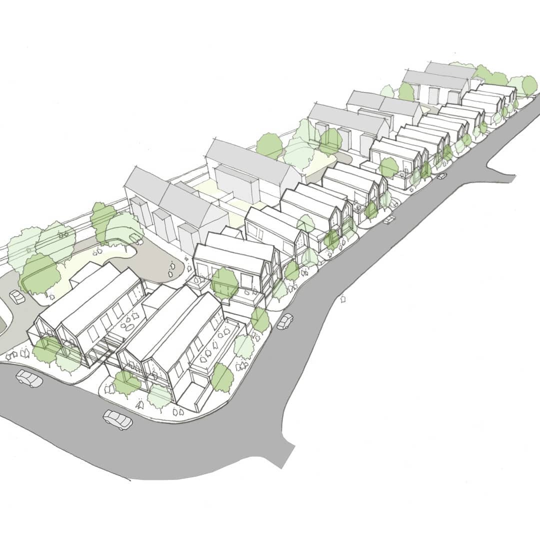 HOUSING TYPOLOGY //
.
.
There is nothing better than a hand sketch with a little post process to bring identity & life to any project.
.
.
This is an new proposed row housing typology for an exciting new project!
.
.
#architecture #architecturalsketch #architecturelife #architecturehunter
#architecturedrawing #handsketch #house #housingtypology