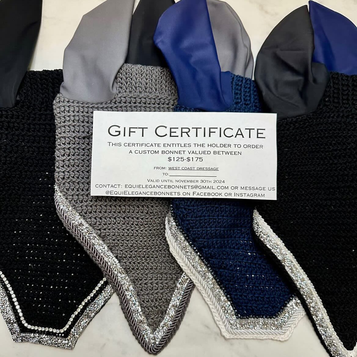 Who wouldn’t love a custom bonnet from @equielegance_bonnets 😻😻😻😻 They have generously donated a gift certificate for you to customize your very own 🙌 Value $175