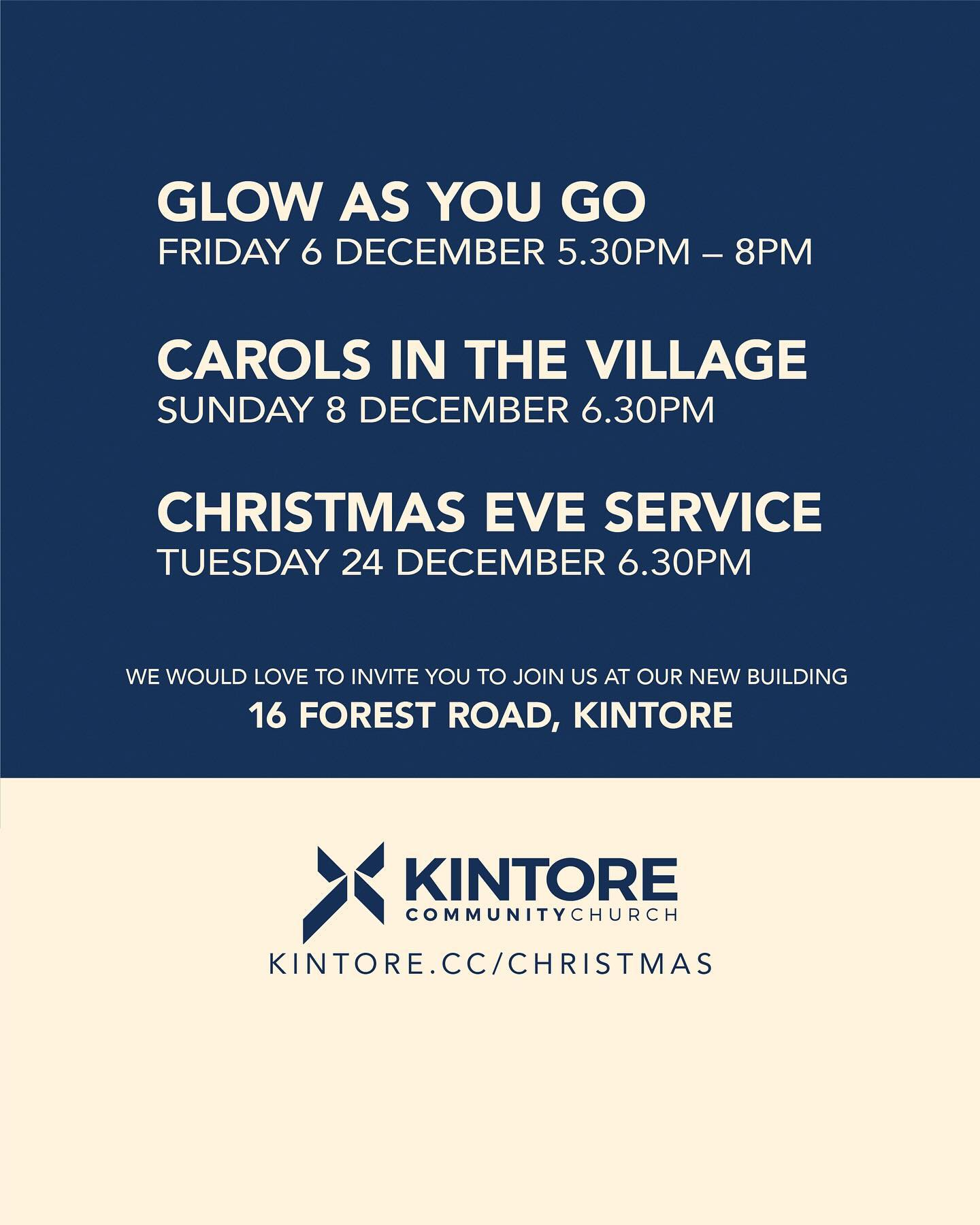 As we wrap up a really busy and fun December, we would love to invite you to join us for a candlelight service on Christmas Eve. We hope it will be a moment of peace in the busyness and a chance to reflect on the birth of Jesus. 6.30pm at 16 Forest Road, Kintore