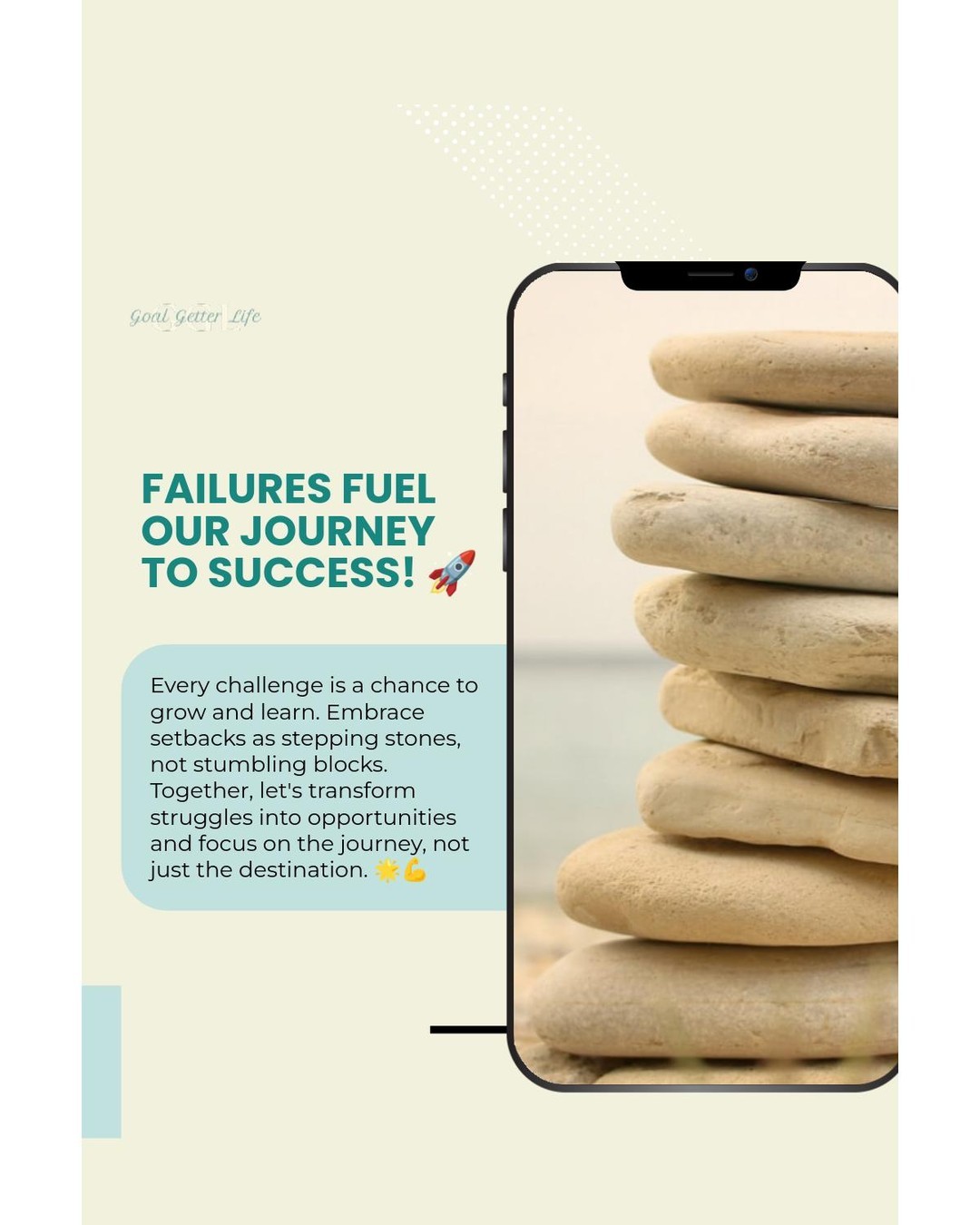 Another thing I've realized about people who embrace challenges:
They see failures as stepping stones to success! 🌟
Every setback is a chance to learn and grow, unlocking hidden potential and building resilience. 💪
When we face difficulties head-on, we transform struggles into opportunities, paving the way for personal and professional growth. 🚀
It’s all about shifting our perspective and focusing on the journey rather than the destination. 🌈
Remember, you’re not alone on this path.
Join our community for support and motivation. 🤝
Share your thoughts or comment below if you believe in turning failures into triumphs! 💬
#GrowthMindset #EmbraceChallenges #UnlockPotential