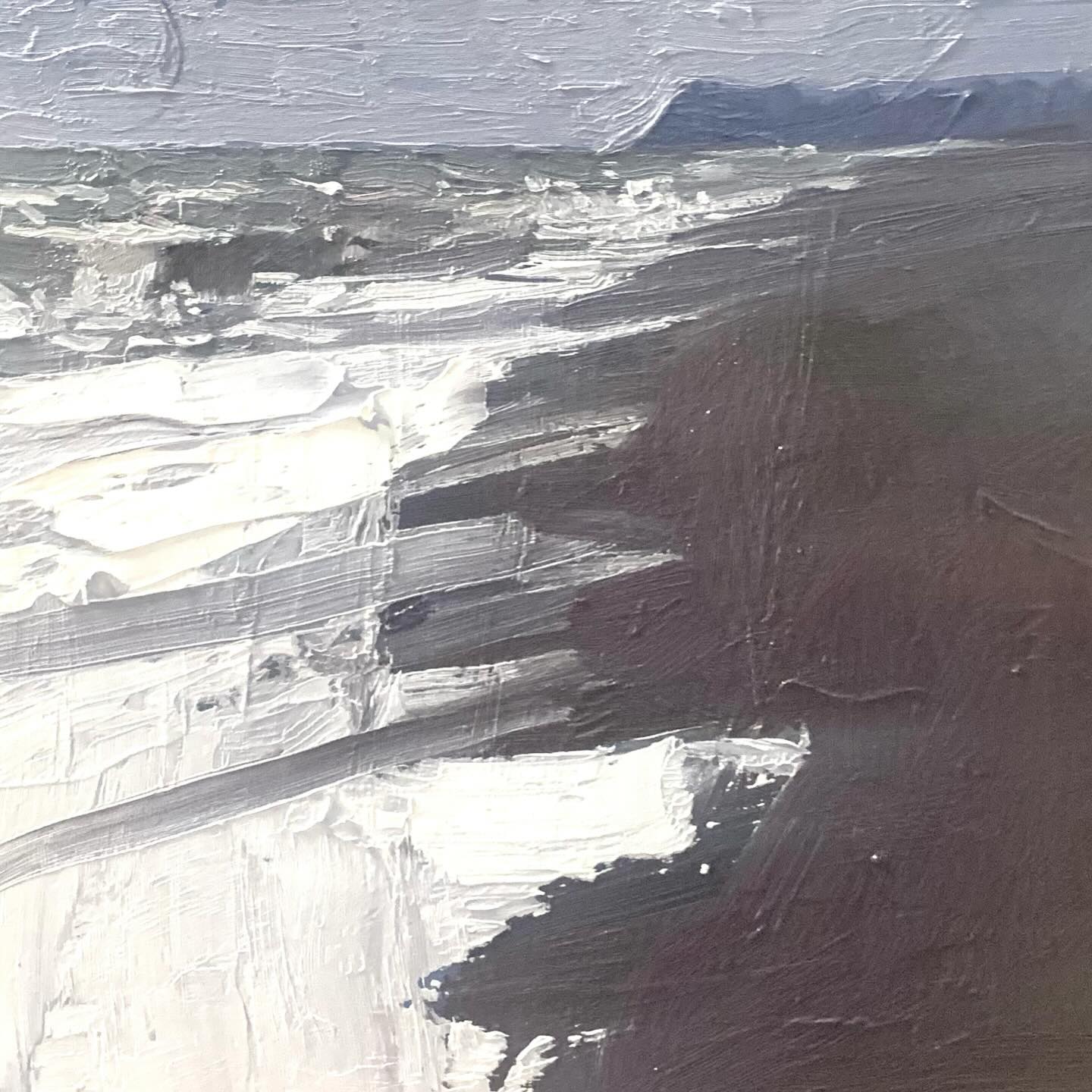 Wet feet, white crusty surf and pea soup sea at Pett Level.
My first painting in this new decade, well technically a paint over of a troubled PleinAir sketch. Feel happier about it now.
@royalsocietymarine
@royalinstituteofoilpainters
#pettlevel #pettlevelbeach #marinepainting #oilpainting