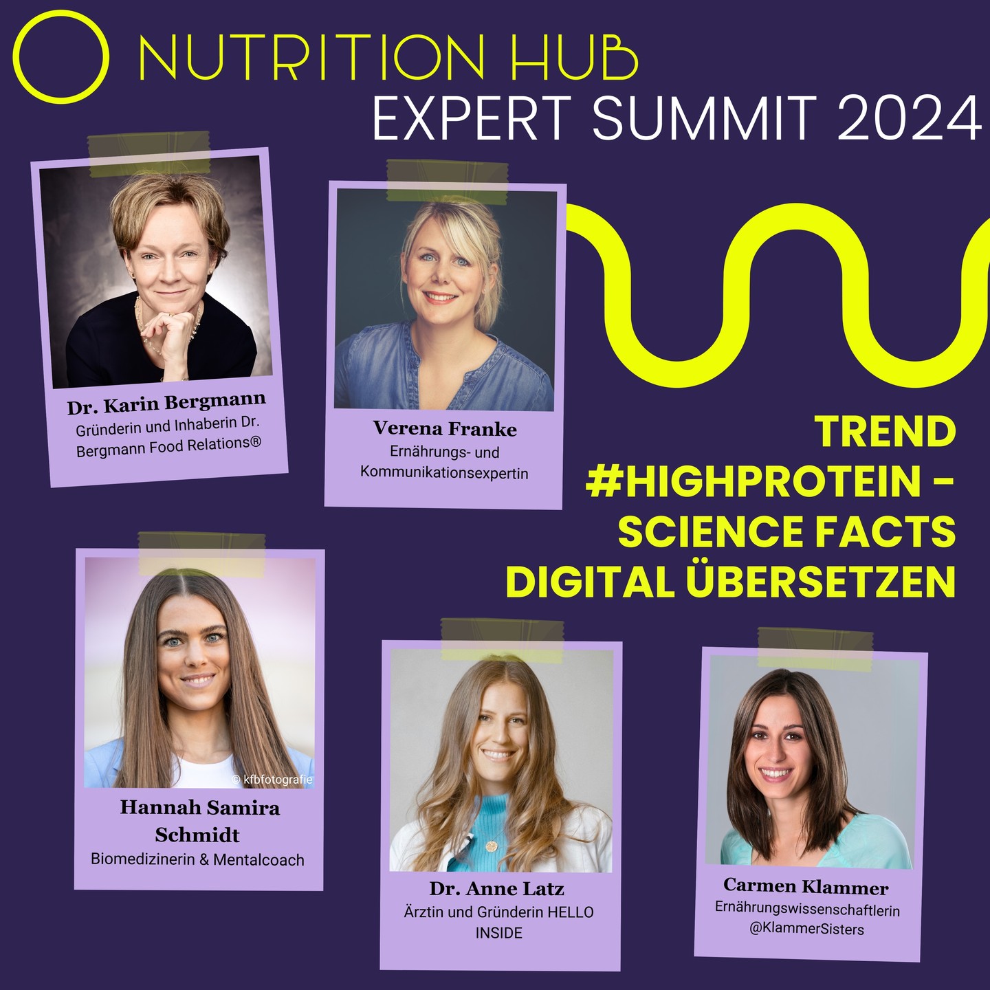 Proteine im Fokus! 🔍
📅 Anfang diesen Jahres haben fünf führende Expert:innen aus dem D-A-CH-Raum zur Proteinzufuhr in verschiedenen Lebenssituationen diskutiert – von Sport und pflanzenbasierter Ernährung bis hin zu Prävention und Ernährung im Alter. Die Ergebnisse haben wir in einem Paper veröffentlicht.
🎆 Natürlich darf dieses Thema beim Expert Summit nicht fehlen!
Den Auftakt macht Dr. Karin Bergmann, Expertin für Wissenschaftskommunikation, die in ihrem Impulsvortrag den aktuellen Stand der Forschung zur Proteinzufuhr beleuchtet.
Im Anschluss: Wissenschaft in die digitale Welt bringen – wie gelingt das effektiv? Wir diskutieren im Panel-Talk, wie sich diese wissenschaftlichen Fakten erfolgreich digital verbreiten lassen – und dabei unterstützen uns großartige Expertinnen: Dr. Anne Latz, Hannah Samira Schmidt und Carmen Klammer. Unter der Moderation von Verena Franke teilen sie ihre persönlichen Erfahrungen bei der Konzeption von Kampagnen und Social Media Posts. Wir sind sehr gespannt!
An der Diskussion zum Paper teilgenommen haben die Ernährungsexpert:innen Prof. Dr. med. Jürgen M. Bauer, Dr. Paolo Colombani, Markus Keller, Prof. Dr. Susanne Klaus und Prof. Dr. Daniel König. Das Paper ist in fachlicher Zusammenarbeit mit Dr. Karin Bergmann und Rita Hermann entstanden und wurde von Danone gefördert.
Den Link zum ganzen Paper gibt es in der Bio 💜