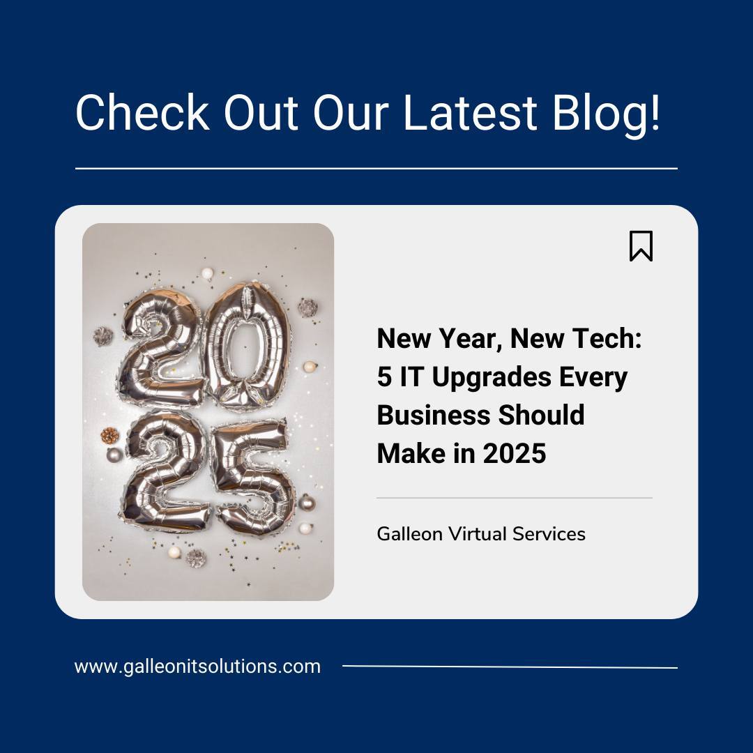 🚀 New Year, New Tech! 🎉
Start 2025 on the right foot with 5 essential IT upgrades every business should consider this year. These tips, from enhanced security to streamlined workflows, will set you up for success.
Read the full blog now and stay ahead of the game: https://loom.ly/KUX1oWM
#NewYearNewTech #ITSolutions #BusinessGrowth