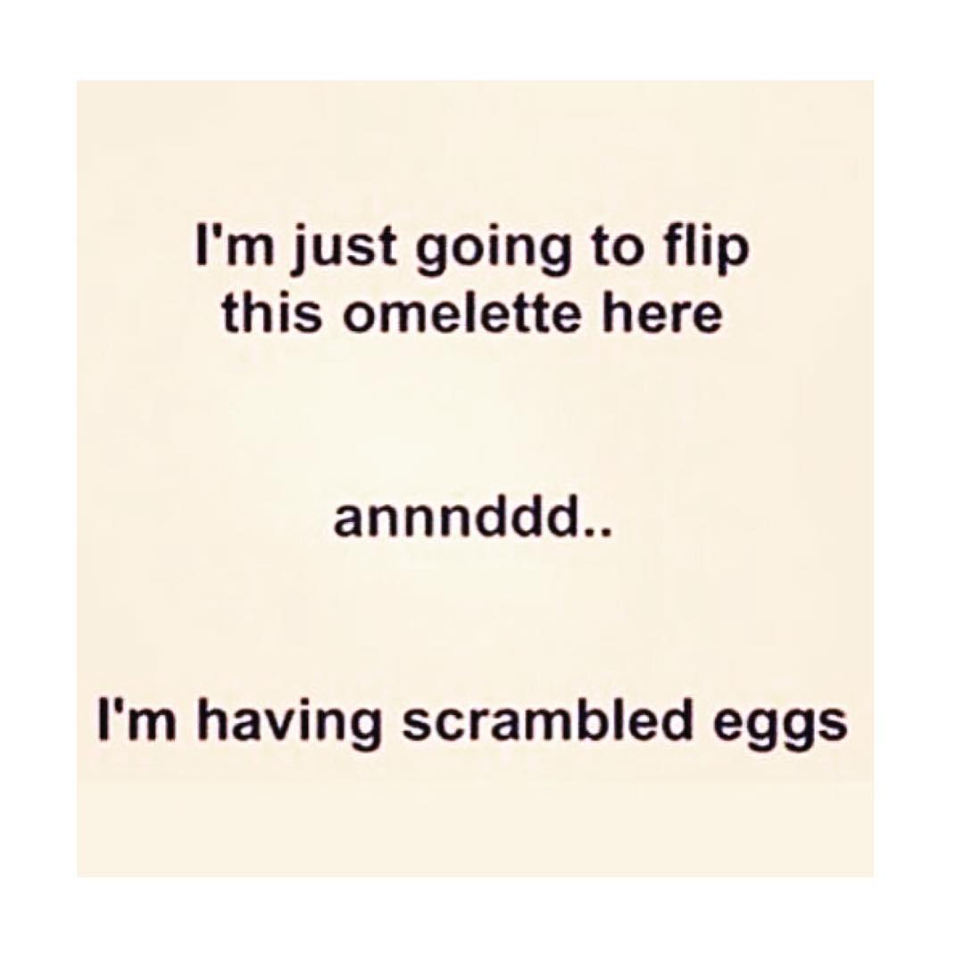 🍳 Lucky I love scrambled eggs ❤️