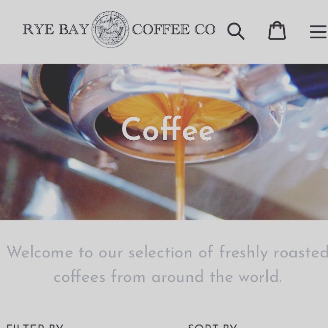 Our new website is now live! Go check it out. Use the discount code RYEBAY to get 15% off your first order! Remember we offer a free local delivery service. #espresso #coffee #ryebaycoffee #supportlocal #homebarista