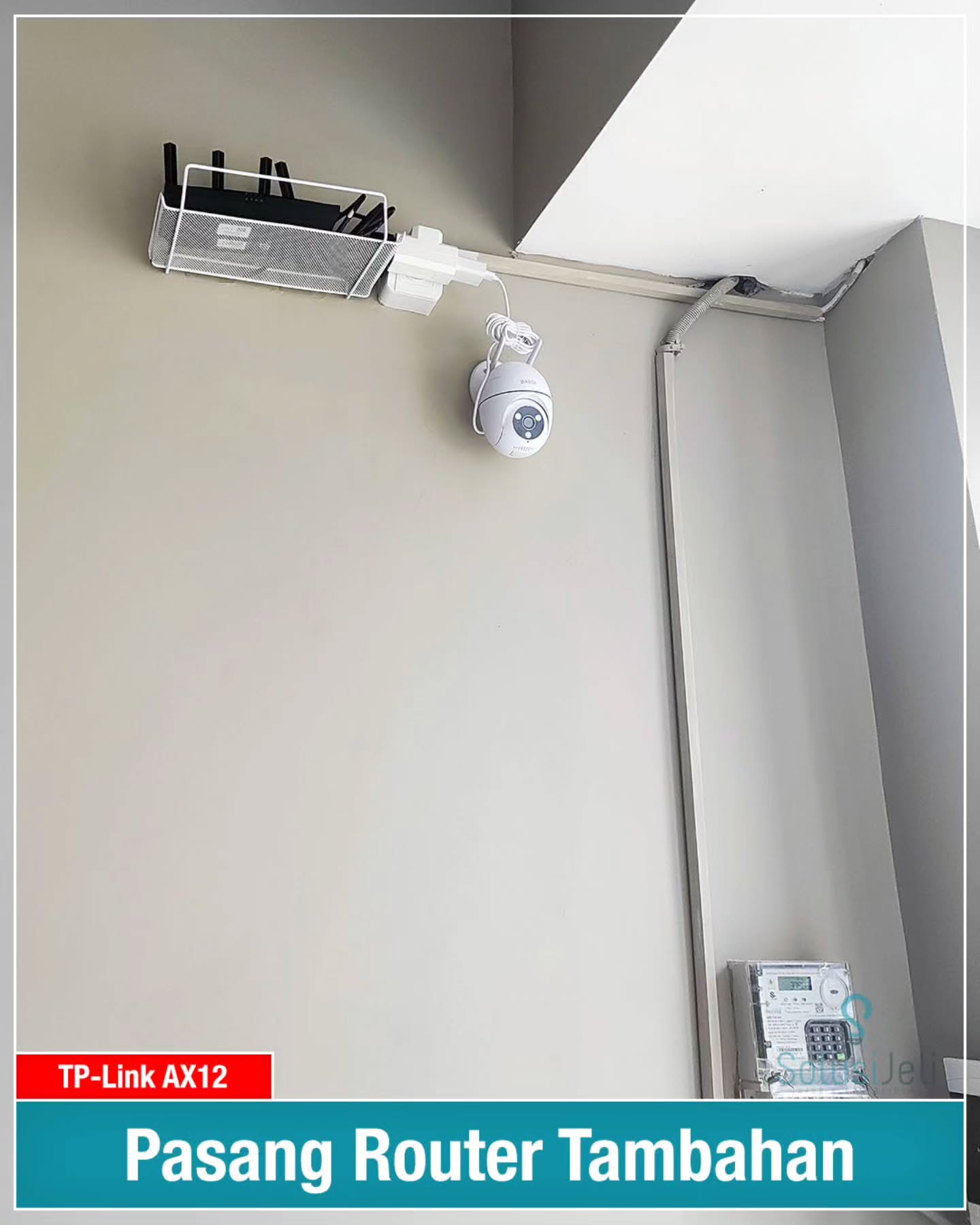 Klien bangun rumah di samping rumah barunya. Untuk dijadikan tempat fasilitas pendukung usaha. Dulu, baru lantai 1 saja. Kita yang pasangkan routernya. Sekarang, lanjut bangun lantai 2. Kita dipercaya untuk pasangkan lagi.
Mulai dari survey, pemesanan, pembelian, setting, dll semua diserahkan ke kita. Terima beres.
Sekarang lantai 2 sudah ada koneksi internet yang cepat dan lancar. CCTV (IP cam Wireless) lancar.
Done.
#pasangrouterjakarta #settingrouterkost #jasasettingrouter #teknisiwifipanggilan #settingrouterbogor