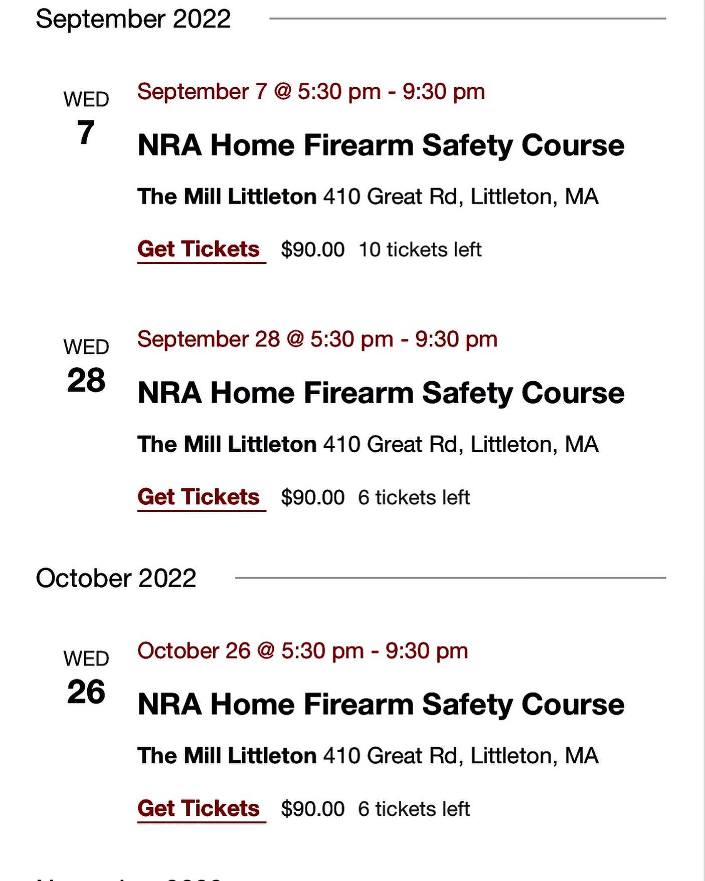 The Fall Class Schedule is coming together nicely. Seating is limited, so reserve one for yourself and one for your future range buddy now. #nrawomen #nracertifiedinstructor #uscca