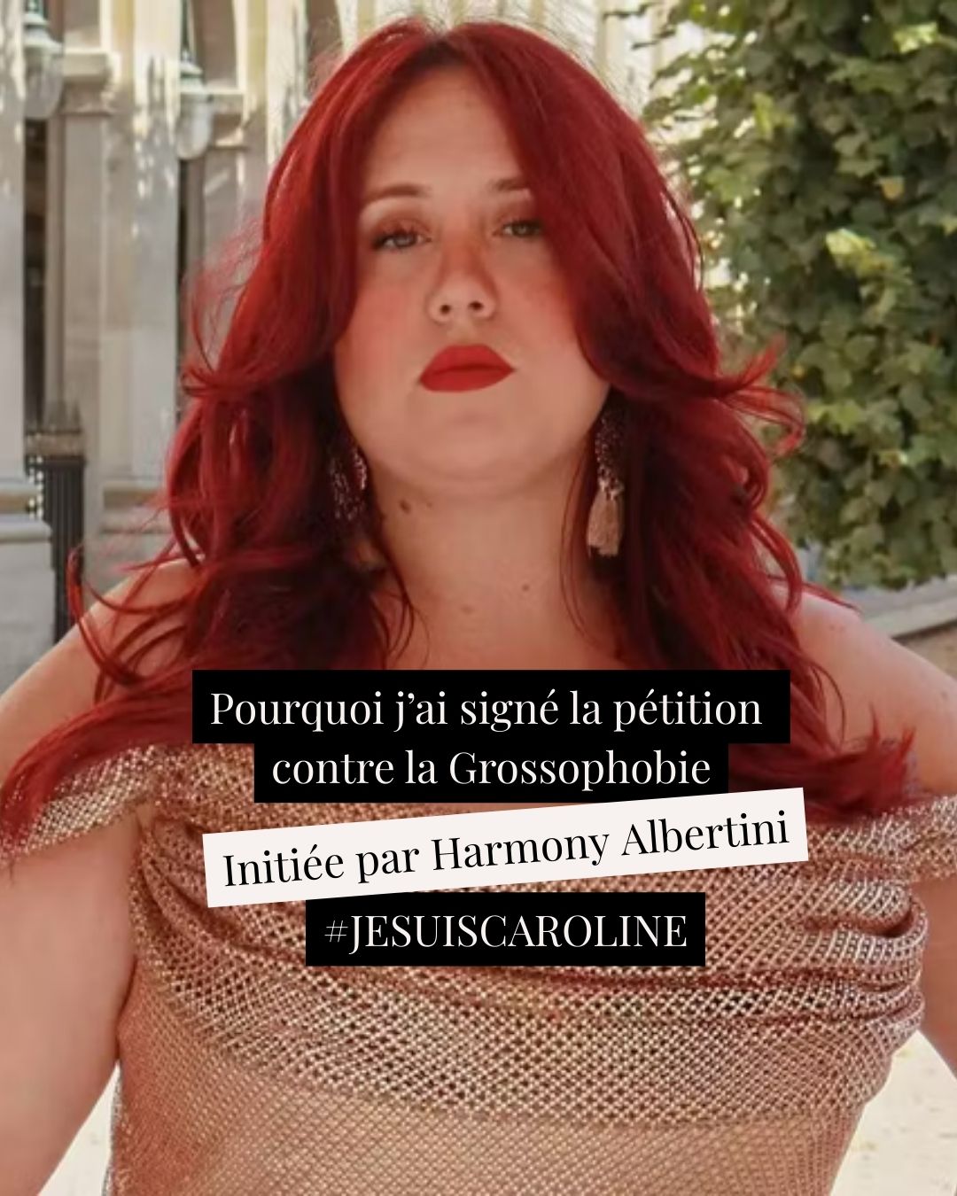 Je ne sais pas si signer une pétition va changer le monde. Mais je sais qu'on ne saura jamais si on n'essaie pas.
La grossophobie, je ne l'ai pas lue dans les livres. Je l’ai vécue. Toute ma vie.
Dans le regard des autres, dans les couloirs des entreprises, dans les cabinets médicaux, et parfois même dans les silences gênés lors de rendez-vous business.
Pendant 20 ans, j’ai appris à bâtir une armure.
À être « plus » compétente, « plus » structurée, « plus » performante pour compenser ce que la société considère comme un « défaut de fabrication ».
« Être gros, c'est un choix, un manque de volonté ». Je comprends que des personnes non éduquées le croient, mais pas des médecins, pas des pros de la santé.
Je suis allée consulter des dizaines de fois, des dizaines de « spécialistes » différents. Je leur dis que je mange sainement, que je fais un minimum d'exercice en ce moment, mais que j'ai régulièrement des phases où je vais faire du sport 1h tous les jours.
Et quand je leur dis ça, ils me regardent et ne disent rien. Je lis dans leur regard qu'ils ne me croient pas.
Alors ils me demandent de faire des analyses qui vont, comme à chaque fois, révéler la même chose : tout est nickel. Pas d'excès de sucre, ni de graisse dans le sang. Mes analyses corroborent mes dires. Et là, je le vois : ils ne savent pas quoi faire.
Alors arrêtez de juger sans savoir ! Vous ne connaissez pas ma vie, ni celle des autres « gros ».
On nous traite de « trop », de « pas assez », de « manque de volonté ». On associe notre poids à notre capacité à diriger, à notre intelligence, à notre valeur.
J’ai signé la pétition d'Harmony Albertini pour que la France reconnaisse enfin la grossophobie dans la loi.
Pourquoi c'est vital ?
✅ Pour protéger réellement les victimes
✅ Pour responsabiliser les institutions
✅ Pour sanctionner
✅ Pour changer la culture
Chaque signature est une voix contre la haine.
Chaque signature est un pas pour la dignité, l’égalité et la liberté.
✍️ Je vous invite à signer avec moi.
Merci pour cette initiative @harmonyalbertini
Photo : Instagram @bahia.photography
Le lien est en premier commentaire. 👇