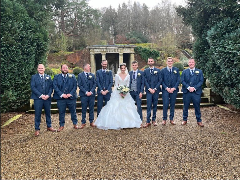 H A M P T O N
•
Congratulations to Jack and Jade! Jack and the boys wore our Hampton Blue Tweed suits. A Midweight fabric perfect for weddings and functions all year round.
•
#2024weddingtrends #2024weddings #suithire #weddingsuits #groom #groomssuit #bride #style #tailoring #kentwedding #essexwedding #londonwedding #surreywedding #menwithclass #suitsupply #wellsuited #formalwear #hirewear #suithirekent #suithirelondon #weddingsuit #suithirecanterbury #madetoorder
