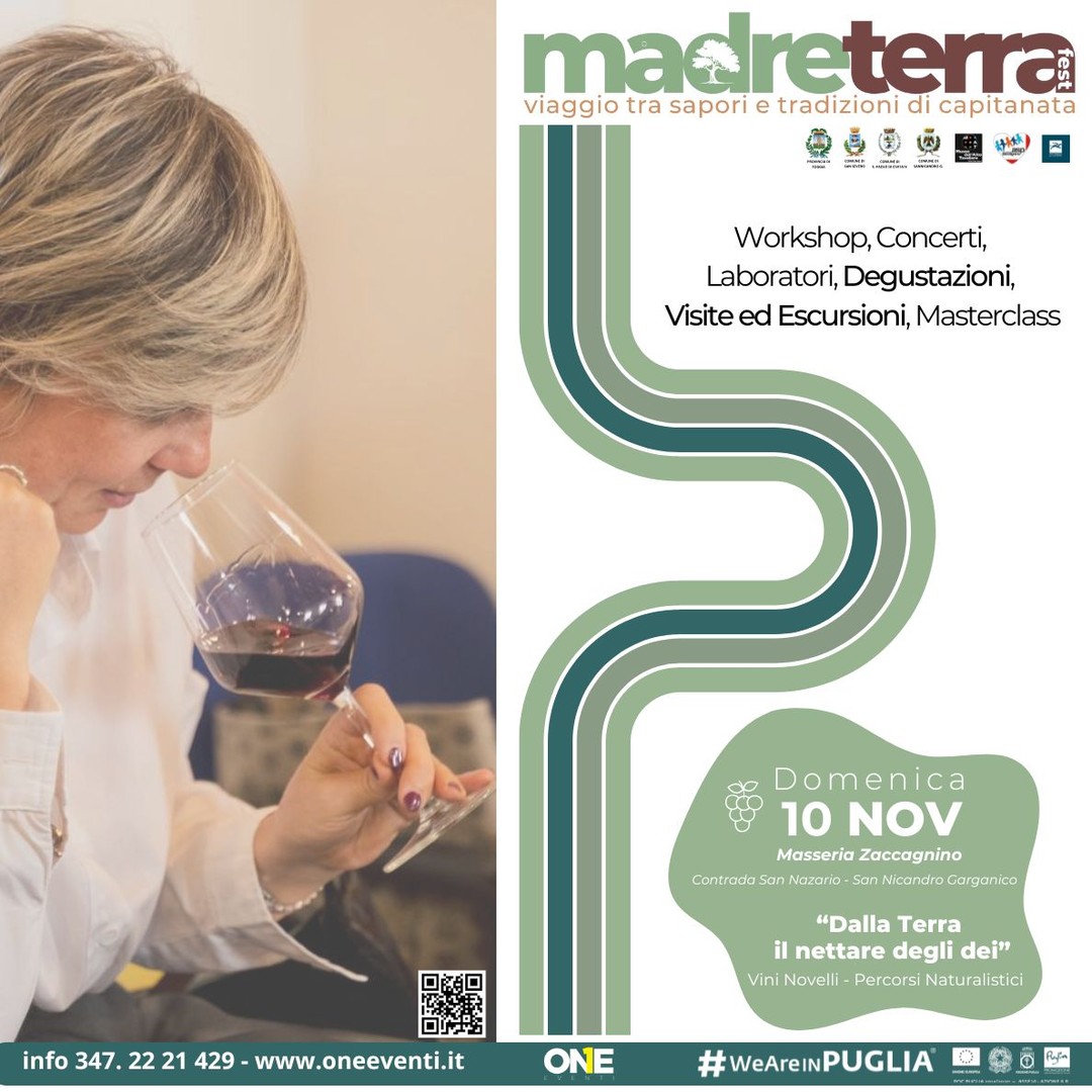 "๐๐๐๐๐ ๐๐๐๐๐ ๐๐ ๐๐๐๐๐๐๐ ๐๐๐๐๐ ๐๐๐"
L'evento dei "๐๐จ๐ฏ๐๐ฅ๐ฅ๐ข ๐๐ข ๐๐ฎ๐ ๐ฅ๐ข๐" ritorna nella ๐๐๐ ๐ ๐๐๐๐ ๐๐๐๐๐๐๐๐๐๐, dopo le edizione degli scorsi anni che hanno sempre suscitato grande interesse, sia per il fascino di questa antica Masseria ai piedi del Gargano, sia per la curiositร che i vini novelli suscitano nei consumatori, wine lovers e non.
L'evento di quest'anno denominato "๐๐๐ฅ๐ฅ๐ ๐ญ๐๐ซ๐ซ๐ ๐ข๐ฅ ๐ง๐๐ญ๐ญ๐๐ซ๐ ๐๐๐ ๐ฅ๐ข ๐๐๐ข" rientra nel piรน ampio programma di ๐ด๐๐
๐๐๐๐๐๐๐ ๐ญ๐๐๐, ed รจ finanziato da @pugliapromozione_aret - #weareinpuglia #madreterra
๐๐ ๐๐๐ก๐ ๐๐๐๐๐ ๐น๐๐๐๐๐ง๐๐๐๐ ๐๐๐๐๐๐๐๐๐๐ ๐๐๐๐ง๐๐ ๐๐๐๐ ๐๐๐๐๐๐ ๐๐๐ ๐๐๐๐๐๐๐๐๐ก๐ฬ ๐๐๐๐๐ ๐๐๐๐ ๐๐๐๐๐ก๐ ๐๐๐ก๐๐๐ง๐๐ ๐ฟ๐ข๐ ๐, ๐ฬ ๐๐๐ก๐๐๐๐๐๐๐ก๐ ๐๐๐ ๐ถ๐๐๐ข๐๐ ๐๐ ๐ ๐๐ ๐๐๐ฃ๐๐๐, ๐๐๐๐๐๐๐๐๐๐๐ ๐บ๐๐๐๐๐๐๐๐ ๐ ๐๐๐ ๐๐๐๐๐ ๐๐ ๐ถ๐๐ฃ๐๐ก๐๐ก๐, ๐๐ด๐ ๐๐ข๐ ๐๐ ๐๐๐๐'๐ด๐๐ก๐ ๐ก๐๐ฃ๐๐๐๐๐๐ ๐ ๐๐ข๐ ๐๐ ๐ถ๐๐ฃ๐๐๐ ๐ด๐๐โ๐๐๐๐๐๐๐๐ ๐๐ ๐๐๐ ๐๐๐๐๐ ๐๐ ๐ถ๐๐ฃ๐๐ก๐๐ก๐.
๐ด๐๐๐๐ฃ๐๐๐ ๐๐๐ก๐๐ ๐๐๐๐ก๐๐๐ ๐'๐๐๐๐๐ง๐๐๐๐ ๐๐๐๐ ๐ด๐๐ ๐๐ข๐๐๐๐ - ๐๐๐๐๐๐๐ง๐๐๐๐ ๐น๐๐๐๐๐, ๐ถ๐๐๐๐๐ข๐๐๐ ๐ ๐ด๐ ๐ ๐๐๐๐๐ง๐๐๐๐ ๐๐๐๐๐๐ง๐๐๐.
L'evento verrร preceduto da una passeggiata guidata "immersiva" con ๐๐ฎ๐๐๐ข๐ ๐๐ข๐ฅ๐๐ง๐ญ, alla scoperta di tratturelli e ripari della Masseria, tradizionalmente usati per diversi usi dai pastori garganici, oltre che la tradizionale visita alla antica Cantina del dott. Zaccagnino con le sue antiche botti oramai secolari, e all'Apiario dismesso, considerato da molti il piรน grande d'Europa.
La ๐๐๐ฌ๐ฌ๐๐ซ๐ข๐ ๐๐๐๐๐๐ ๐ง๐ข๐ง๐จ รจ dai piรน riconosciuta come luogo simbolo della tradizione agroalimentare dell'Alta Daunia, estese sconfinate coltivate a ulivo, mandorlo, vite e frutta, nonchรฉ luogo per eccellenza della pastorizia garganica.
@pugliapromozione_aret