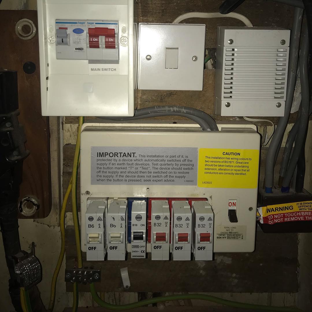 Does your fuseboard look like this?
.
.
.
.
.
#TT #Electrical #TTElectrical #Electrician #London #Local #Friendly #Design