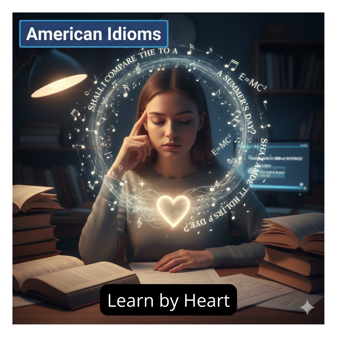 This week's idioms are about: STUDYING