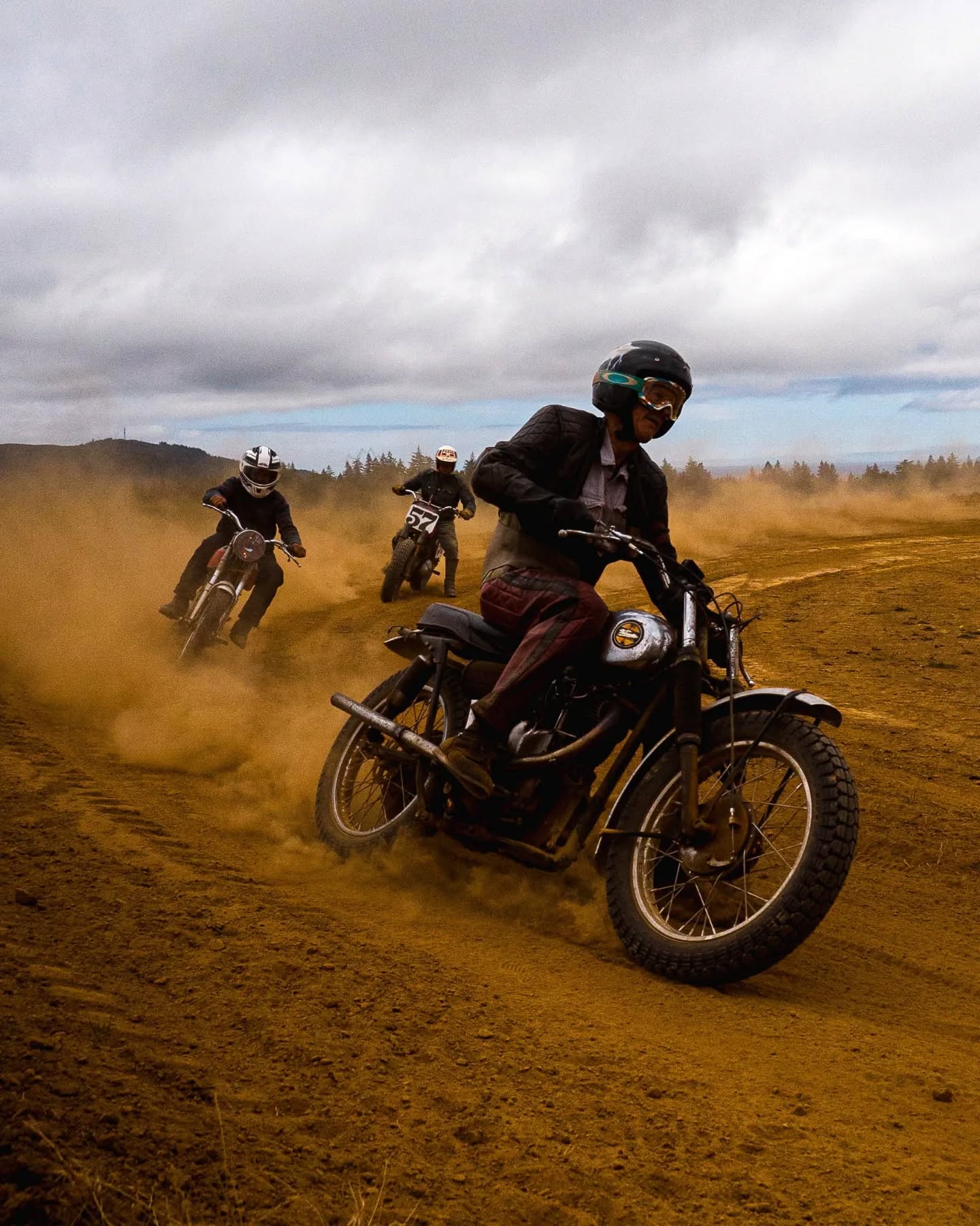 3 grandpas racing on a flat track, does it get any cooler than this? We are finished with the shooting process and now moving into the editing for this awesome film. Looking forward to finishing this feature length documentary by next year!