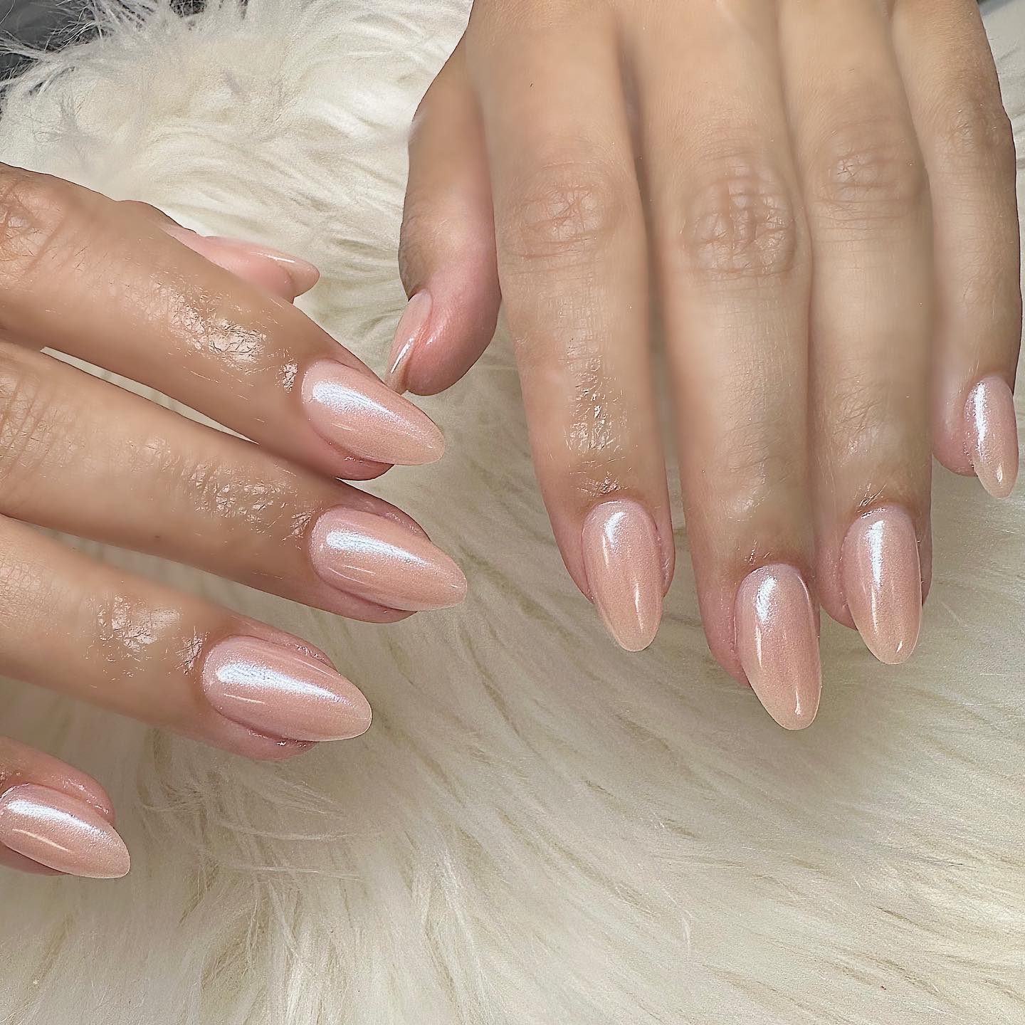 Naturel akryl med chrome