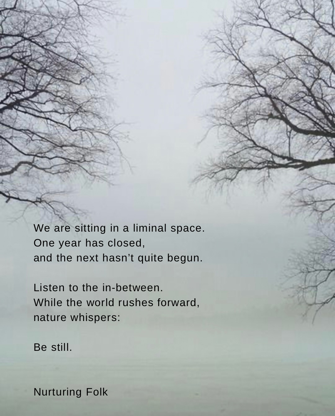 For me, and maybe for you too, January and February often feel like a liminal time. A time where the one year has closed and the new still feels like it’s waiting to begin.
Maybe this is our season of stillness and pause.
A time where nature invites us to simply be here, so we can listen deeply and rest our wintering bodies.
This season calls us back to our roots, rather than asking us to rush toward the next opportunity to bloom.
Mother Nature is whispering: be still,
as we settle into the womb of winter.
And around us, trees stand bare, their leaves returned to the earth.
Beneath the surface, roots stretch deeper, diving into stillness, seeking treasures buried in ancestral soil, drawing strength from the richest ground.
Winter invites us to simplify and shed.
She leads us to rest, with no rush and no force, asking us only to trust the process…
And so I wonder, what might you find at your roots if you let yourself dive deep, trusting that this journey will feed what comes next?
This is a season to meet yourself at your roots.
To let old versions of you rest.
To return to centre.
To be held in the in-between.
So rest now, knowing that stillness prepares the way. (A reminder to myself as I try to be still and listen)
And I find, In the middle of winter this@saying has never felt more true: Root to rise.
Loving you from my winter cave.
Ali xx
#slowliving
#seasonalliving
#wordstoliveby
#medicinewoman
#natureishealing
Writer / nature lover / witch / alchemy / slow down / somatic experiencing / be here now