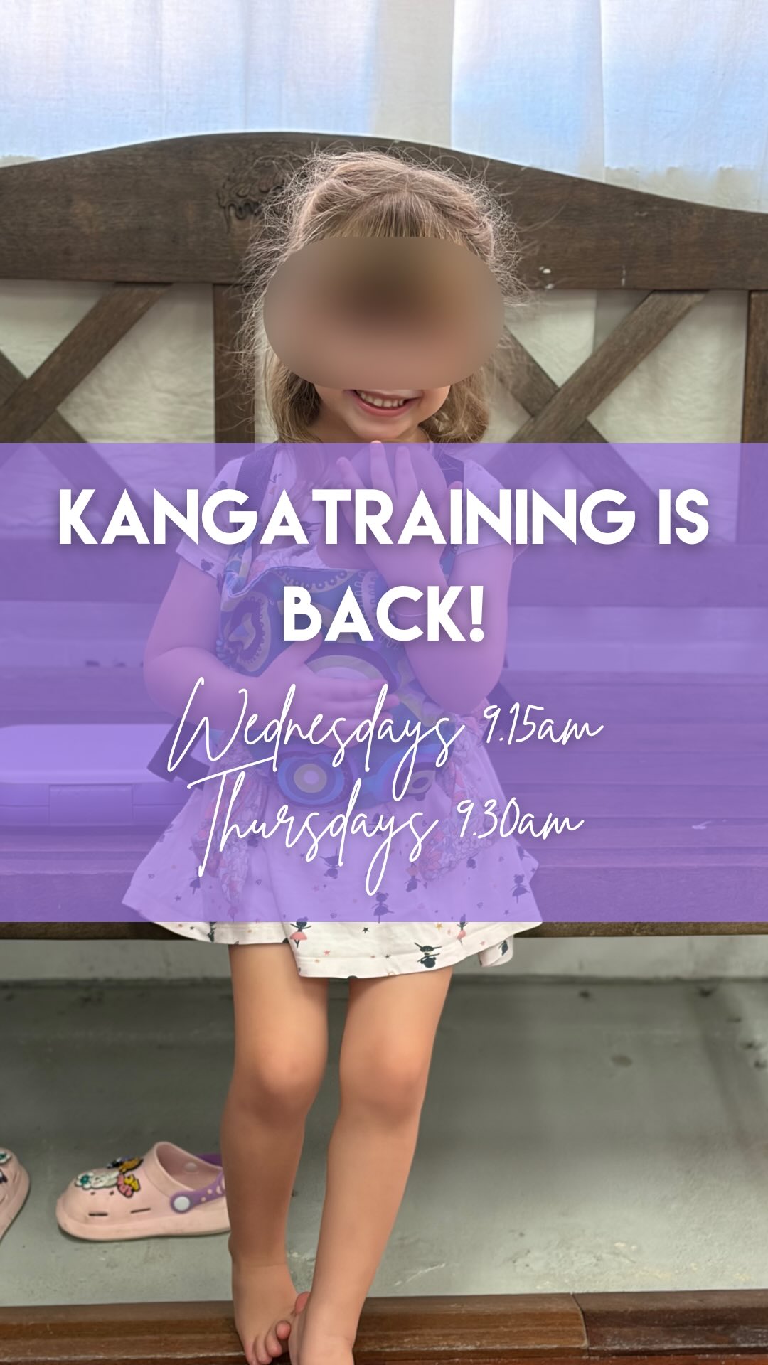 Kangatraining was officially back this week and it felt SO good to be moving together again 💜
From mums returning, new mums joining us, and some familiar faces back with their second babies, the space filled with energy, laughs, and lots of cute carrier moments. Even dolly needed a fitting before class, and we welcomed our newest assistant trainer shadowing me the whole way through 🥰
There is something really special about moving with your baby, meeting other like minded mums, and feeling strong and supported while you do it.
Next week is already shaping up to be another beautiful one with back to school and more mums ready to move, connect, and have some self care time while their little ones join in the fun.
If you’ve been thinking about trying Kangatraining, this is your sign. Your first trial class is just $15 and complimentary carrier hire is available in class for both babies and dolls 💜
Bookings are essential!
Class times:
💜 Wednesdays, 9:30am, KangaMix outdoor class at Hillarys Boat Harbour
💜 Thursdays, 9:30am, Kangatraining indoor class in Greenwood
Come move with us, meet other like minded mums, and have some self care time with your baby right by your side.
Siblings are very welcome.
Book your trial class here
👇🏻👇🏻👇🏻
www.ajoeynamedjackbabywearing.com.au/kangatraining
.
.
.
.
.
#kangatraining #perthmums #mumandbabyfitness #babywearingworkout #postnatalfitness