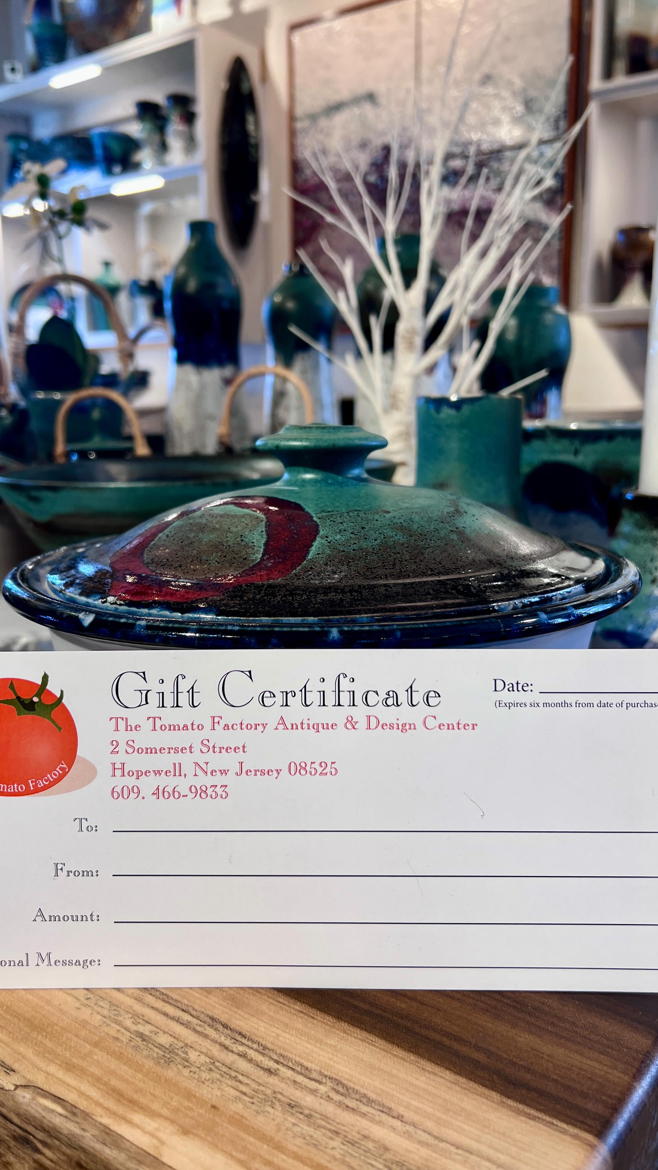 Looking for a Valentine’s gift that actually feels special? 💝 Consider skipping the predictables and give something they’ll truly enjoy — a Tomato Factory Gift Certificate.
It’s not just a gift… it’s an experience.
With 20+ small businesses under one roof, your Valentine gets to wander, explore, and discover everything from antique and vintage furniture to jewelry, art, home décor, gifts, clothing, collectibles, and one-of-a-kind finds you simply won’t see anywhere else.
Shopping at Tomato Factory feels like a treasure hunt — every aisle reveals something unexpected, and every visit is different. It’s the kind of place where you come in for “just a look” and leave with something perfect you didn’t even know you were searching for.
Perfect for:
• Vintage lovers
• Home décor enthusiasts
• Jewelry and gift shoppers
• Anyone who loves unique, meaningful finds
• People who already “have everything”
A Tomato Factory gift certificate supports local small businesses, gives your Valentine the freedom to choose, and turns one gift into a memorable outing.
Thoughtful. Local. One-of-a-kind. Whether it’s a gift certificate or a unique item from Tomato Factory.
That’s a Valentine’s gift that actually means something. 💘
📍 Tomato Factory Antiques & Design Center | Hopewell, NJ | Free parking | 20+ shops | Open 7 days