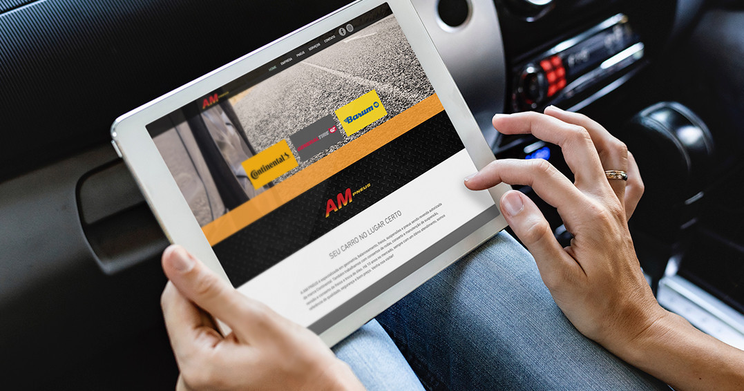Como anda seu site? É importante ter um local onde seus clientes possam se dirigir para verificar produtos e serviços que a sua empresa oferece. Este site foi desenvolvido para a @ampneusrs representante oficial da Continental fabricante de pneus de altíssima qualidade. Fomos procurados com a missão de criar um site de fácil manutenção e que pudesse atender tanto as lojas de Caxias do Sul quanto de Bento Gonçalves. O resultado ficou incrível. Fácil navegação, responsivo, ou seja, se adapta ao dispositivo pelo qual está sendo acessado, intuitivo e dinâmico.⠀
⠀
Fora dos Trilhos - Laboratório de Ideias⠀
⠀
#foradostrilhoslab #passageiros #design #branding #publicidade #propaganda #digital #identidadevisual #marketingdigital #digitalmarketing #marketing #publicidadeonline #redessociais #midiasdigitais #socialmidia