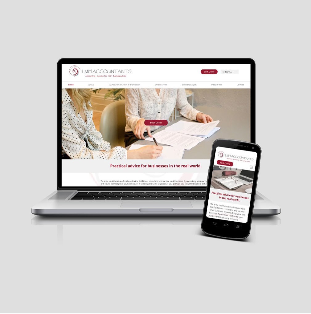 Small Business Website Design NSW. Check it out this new website for accounting services with a female touch. Love it. lmhaccountants.com.au