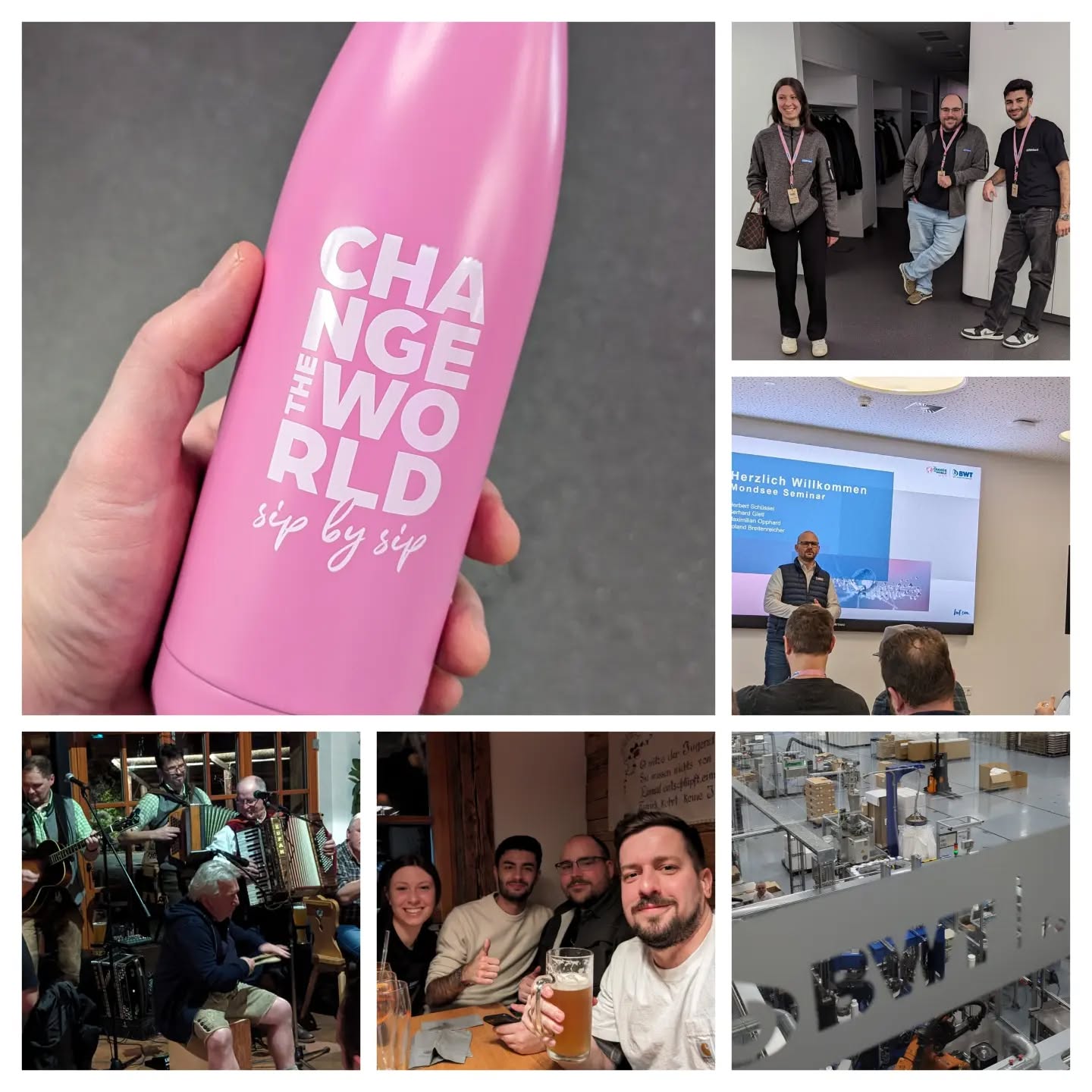 Ausflug zu BWT am Mondsee. Vielen Dank für die zwei tollen Tage. @bwtdach #changetheworldsipbysip 💧
#bwt #mondsee #salzburg #perla #e1filter #werksfahrt #gittfriedkarlsfeld #teamgittfried #wasserenthärtung @bwtglobal