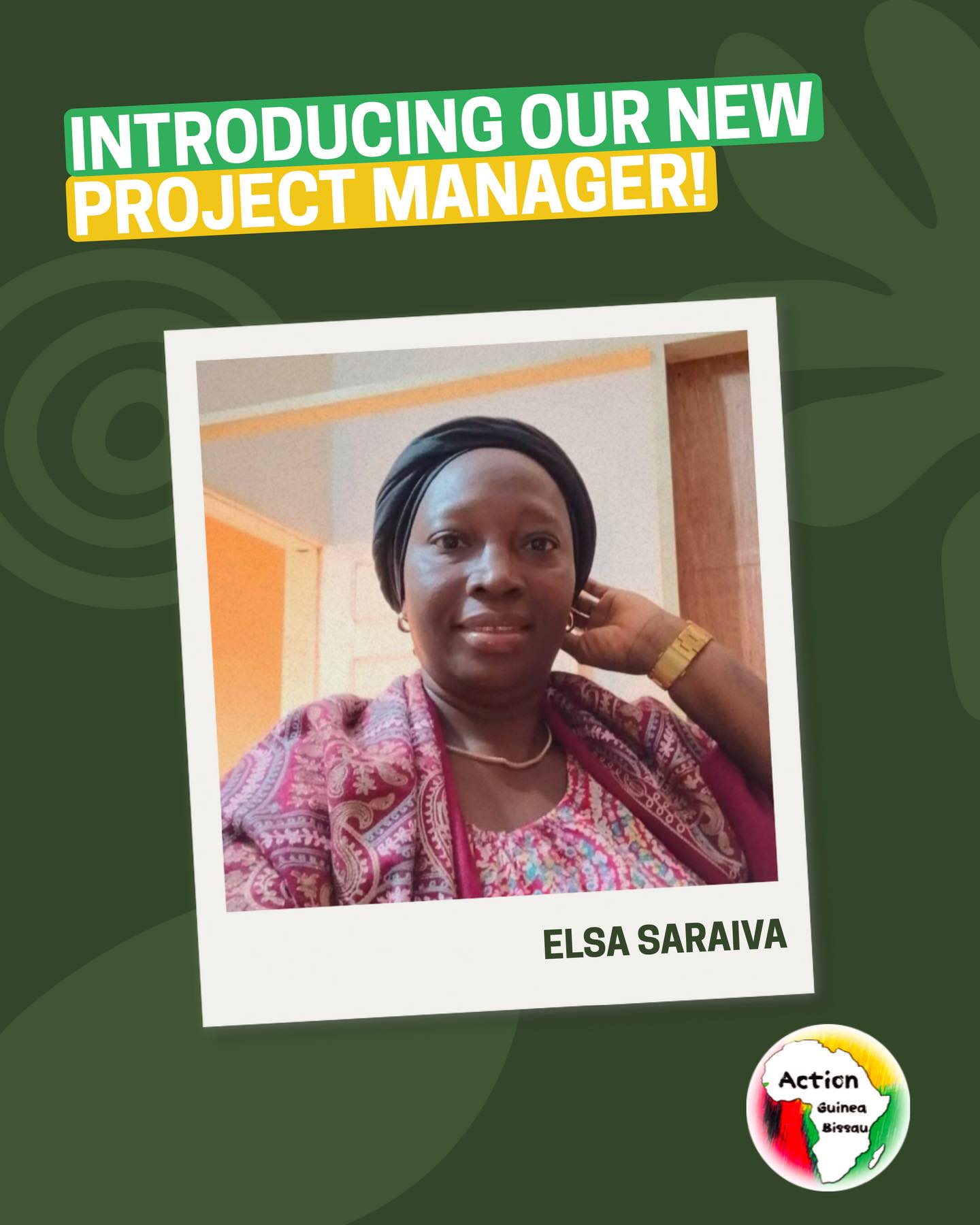 We’re excited to introduce Elsa, our new Project Manager in Guinea-Bissau 💚 Elsa’s background in education and passion for supporting young people will play an important role in the community work we do. We’re so happy to have her as part of the AGB team! 🇬🇼