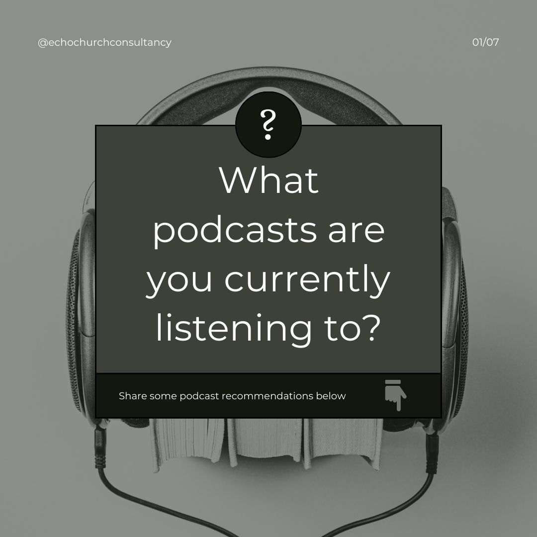 What podcasts are you currently listening to? #podcasts #leadershipdevelopment #christianleadership