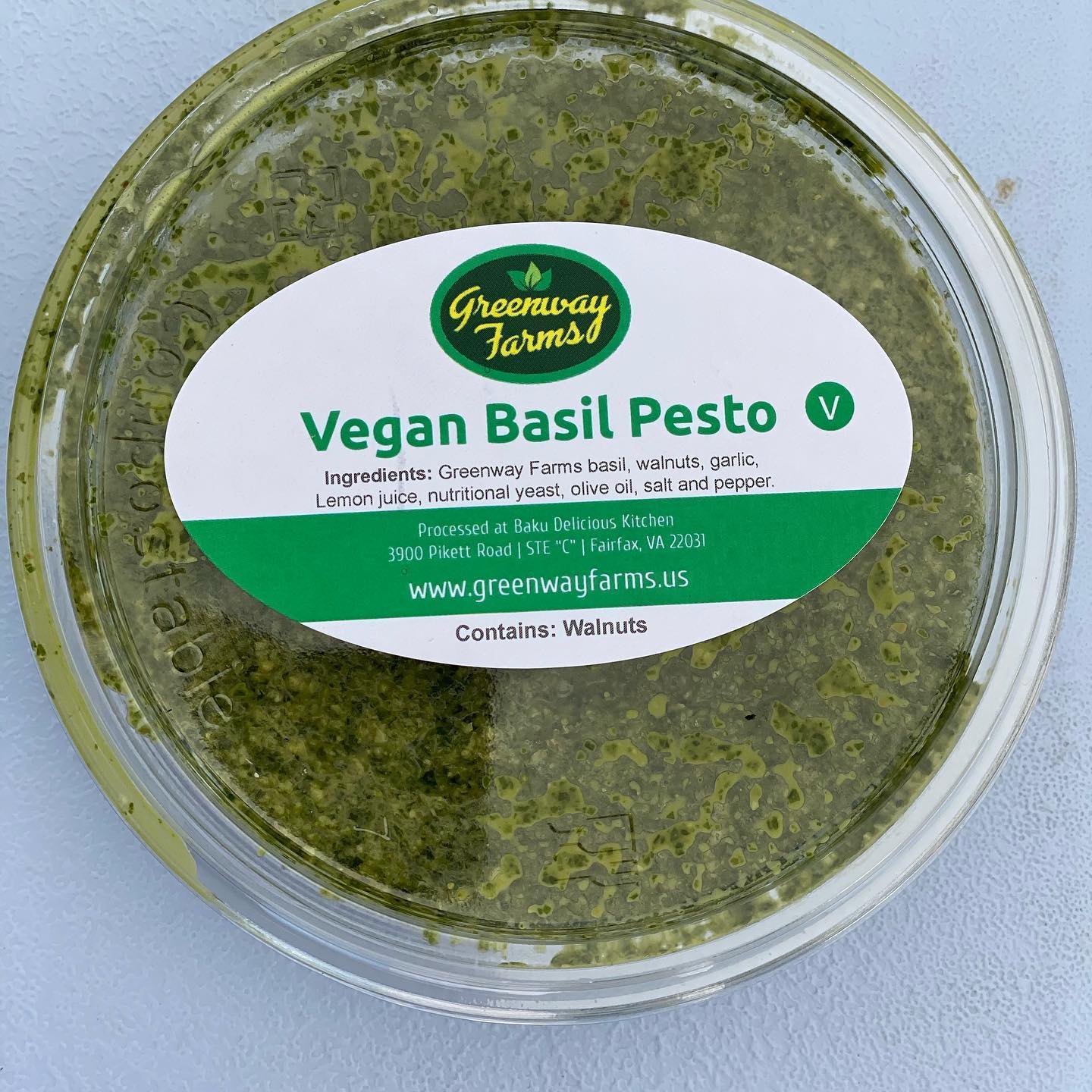 Try our fresh vegan pesto at Dawson’s market, Shady Grove farmers market, and Derwood farmers market!
