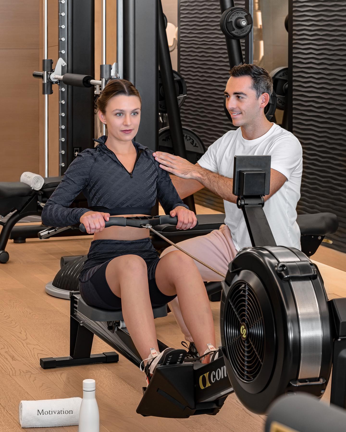 Private session at @chevalblanccourchevel