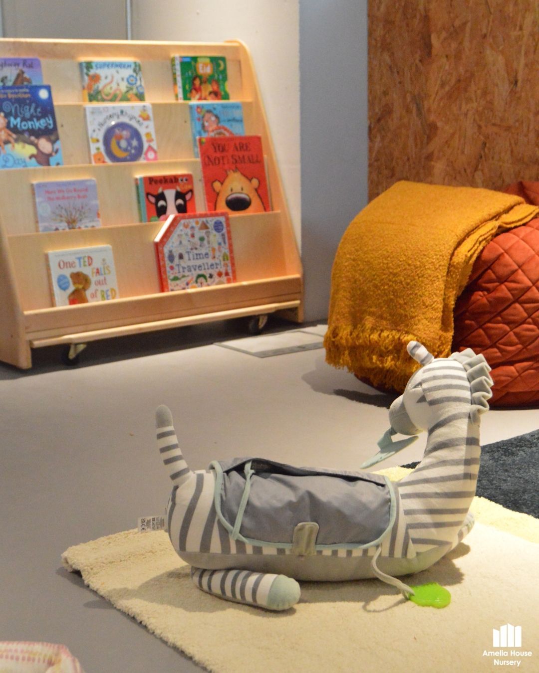 Our book corner is where little minds embark on big adventures 📚
#PreschoolBookCorner #EarlyLiteracy #eyfs #booklove