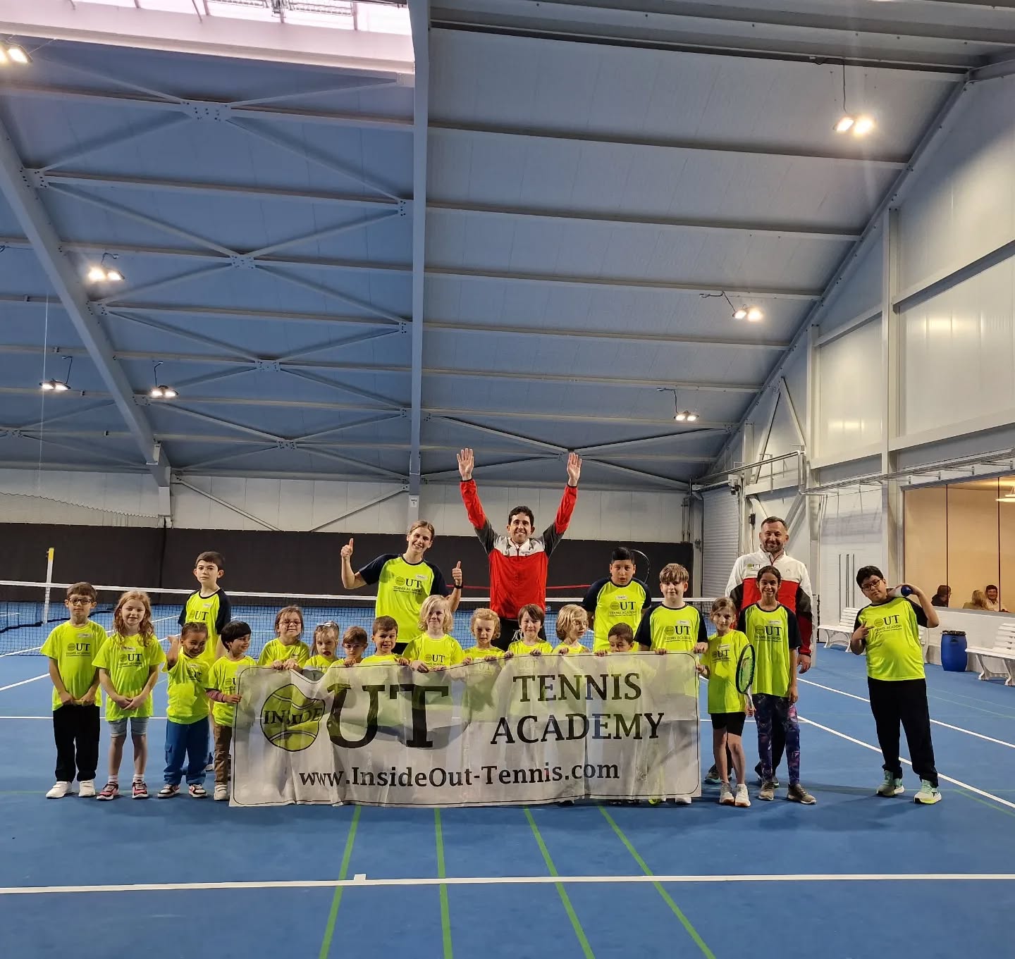 Great fun at InsideOut Tennis Academy's Open Days!
🎾 Join us at InsideOut Tennis Academy for our Open Days!
🔜 Save the dates:
17.03.2024 13-17:00
14.04.2024 13-17:00
🌟 Discover the world of tennis with us and unlock your full potential on the court.
🏆 Whether you're a beginner or a seasoned player, there's something for everyone. Come meet our coaches, explore our facilities, and experience the passion for tennis that drives us. Don't miss out!
#tennisacademyinsideout #TennisOpenDays #UnlockYourPotential #tennisschweiz #zurich 🎾✨