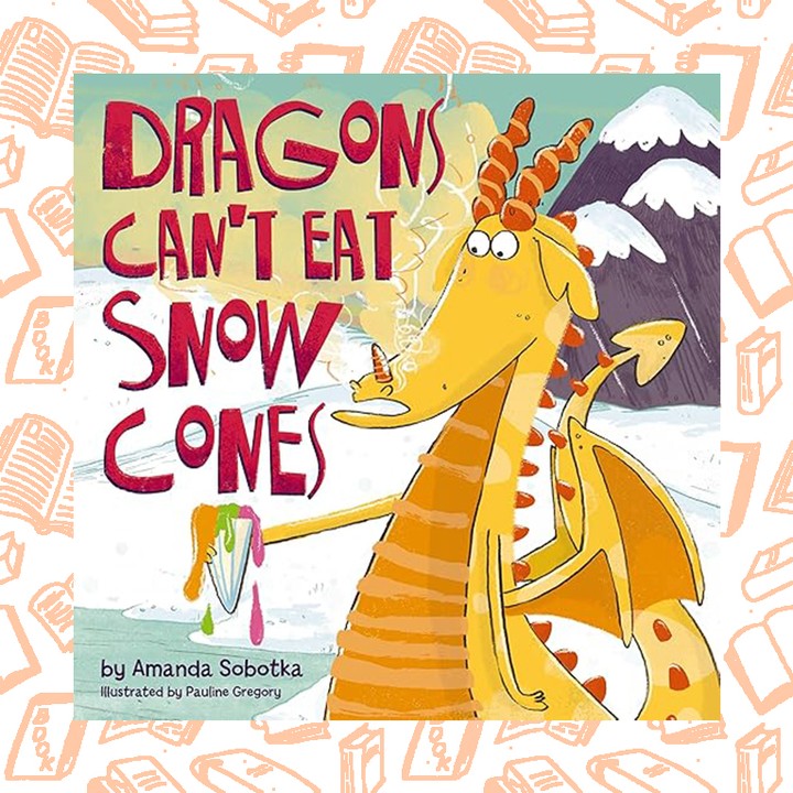 Time for a cover reveal! I have been invited to review an advance reading copy of Dragons Can’t Eat Snow Cones, a picture book by Amanda Sobotka that is set to be released later this month by Applesauce Press! Be sure to get it wherever books are sold!
The book is fun and silly, with gorgeous illustrations, but it also highlights qualities like hard work and persistence. It could be just a fun bedtime story, or a launching pad for some good conversations with kids about when they feel like they want to give up on something and how some things are worth working hard at. Below is the synopsis:
Who can blame a dragon for wanting a cool and refreshing snow cone? They come in so many different flavors and colors! Sadly, as soon as the tasty treat is within reach, it melts. This dragon, however, will not give up.
After trying all it can think of to indulge in the slushy confection, the dragon seeks the advice of a colorful variety of friends. However, the chilly penguin, industrious squirrels, parrot pirate, and cave-dwelling bat just can't seem to help. Still no snow cone.
Will the dragon ever taste a flavorful snow cone that doesn’t turn to slush? Kids of all ages will enjoy this tale of persistence and see tenacity in action in our scaly hero.
#coverreveal #picturebooks #childrensbooks #bookreview #writingcommunity #kidlit #kidsbooks