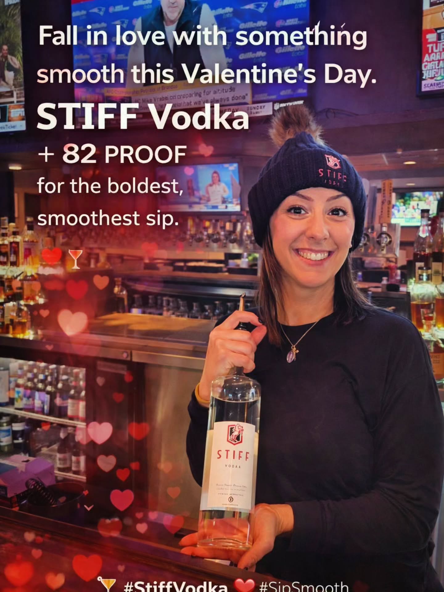 Pittsford Pub pouring some smooth STIFF Vodka! #stiffvodkaofficial #smootherthantherest#82proof