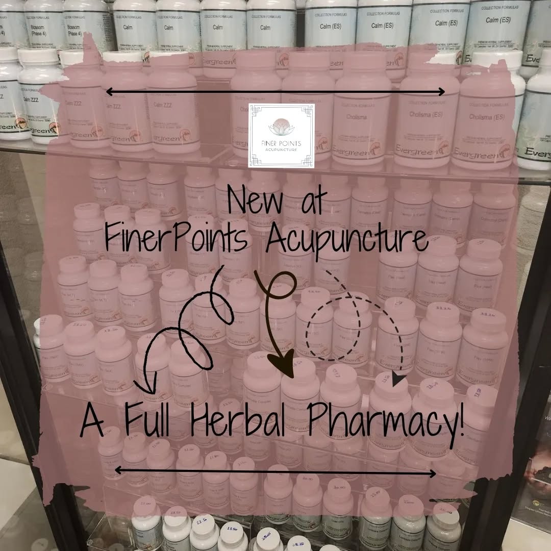 Need herbs??? Full pharmacy available now at Finer Points Acupuncture!
#finerpointsacupuncture #evergreenherbs #holistichealth #chinesemedicine #herbalmedicine