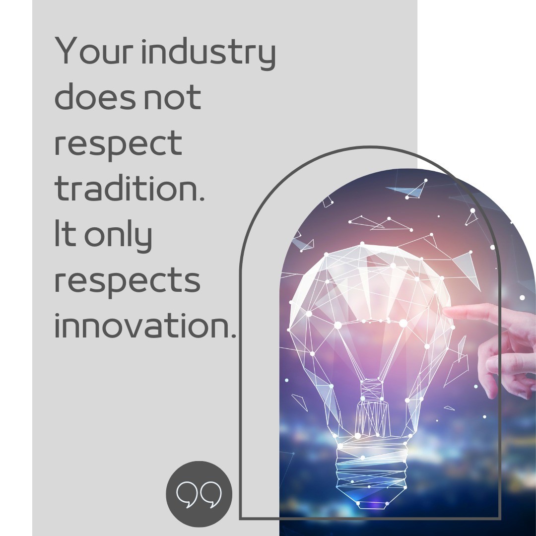 Sometimes you have no choice than to level up. Get to the party and drive with innovation.