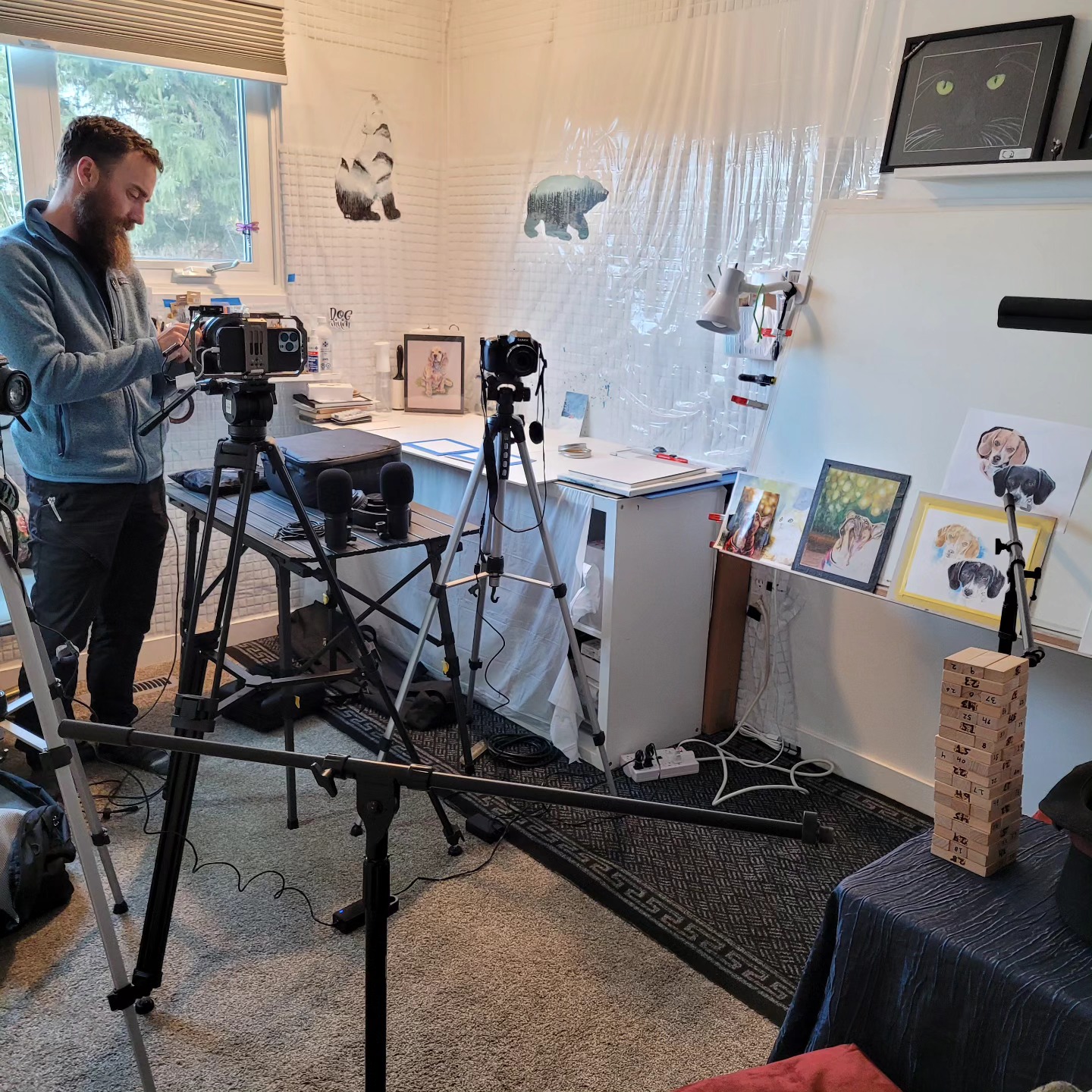 I am excited to provide this link for The Windy City Finest interview by Mac & Perry. And many thanks too as now have a clean studio space to get back to work in. Yeah. Enjoy at your leisure and you will learn a little bit more about me and my journey with art.
#twcfonlocation #cindyshropshireart #yxhartist #custompetportrait https://www.youtube.com/live/O8kNw-4Aqew?si=F15lwVrBuWprf0jt