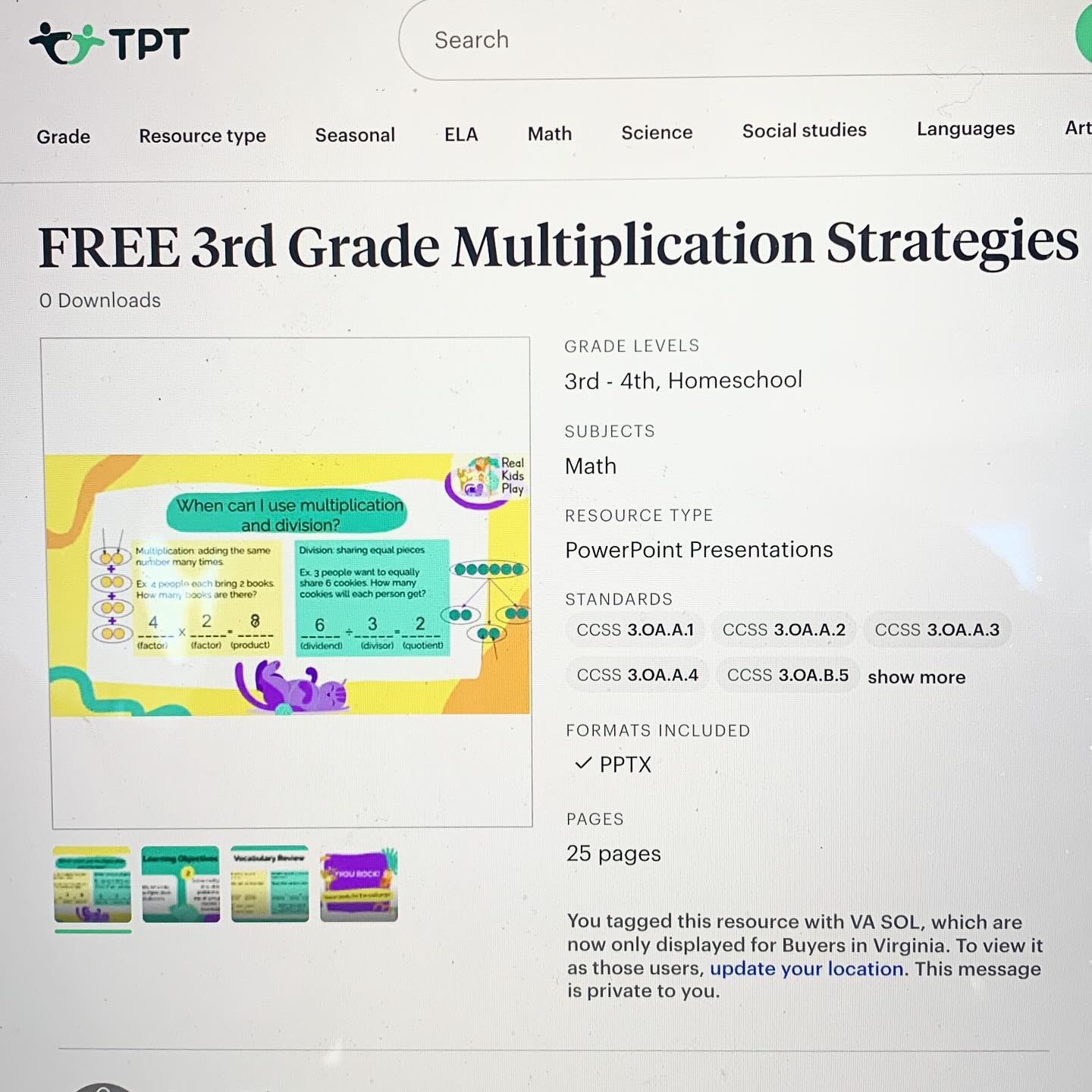 To show our appreciation for the teaching communities we are a part of, we are dropping a FREE resource on #TeachersPayTeachers
We hope this multiplication review PowerPoint is helpful for anyone looking to sharpen their children’s skills!
#seasonofgiving #thankful #thanksgiving #multiplication #division #homeschooling #realkidsplay #free #freeteachingresource #screenfreekids