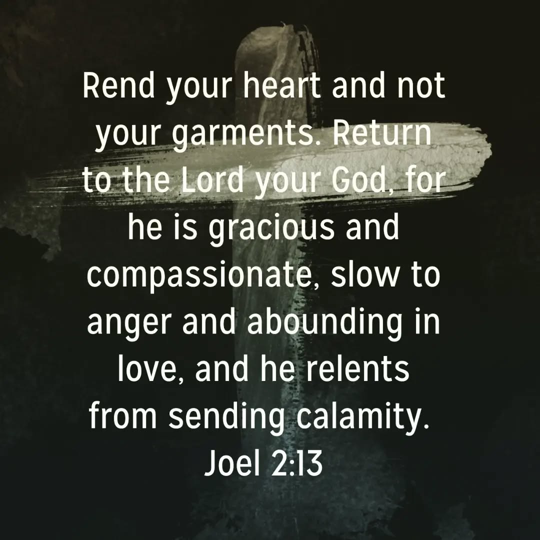 As we begin Lent for another year, journeying towards the ultimate sacrifice and celebration, thinking what we might give up for the next seven weeks, it is the worldly desires of our heart which we must sacrifice, rather than the head-thought-through luxuries like TV and chocolate we often choose to give up.
What is God asking you to tear to shreds and get rid of because it is binding up your life and bringing calamity on your soul? Where especially do you need his love?
#ashwednesday #lent