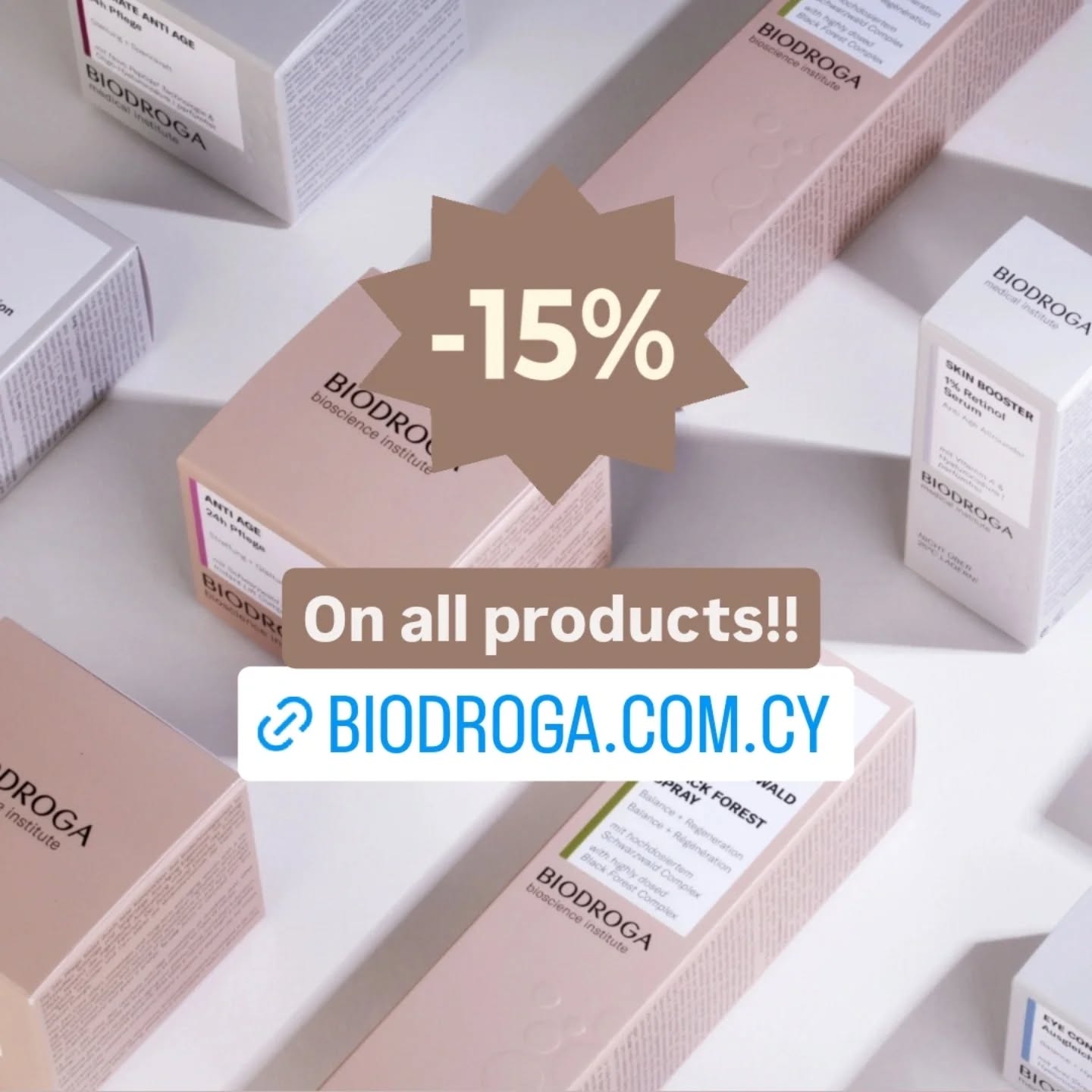 Christmas offer -15% on all products!!! biodroga.com.cy
🎉✨🎄