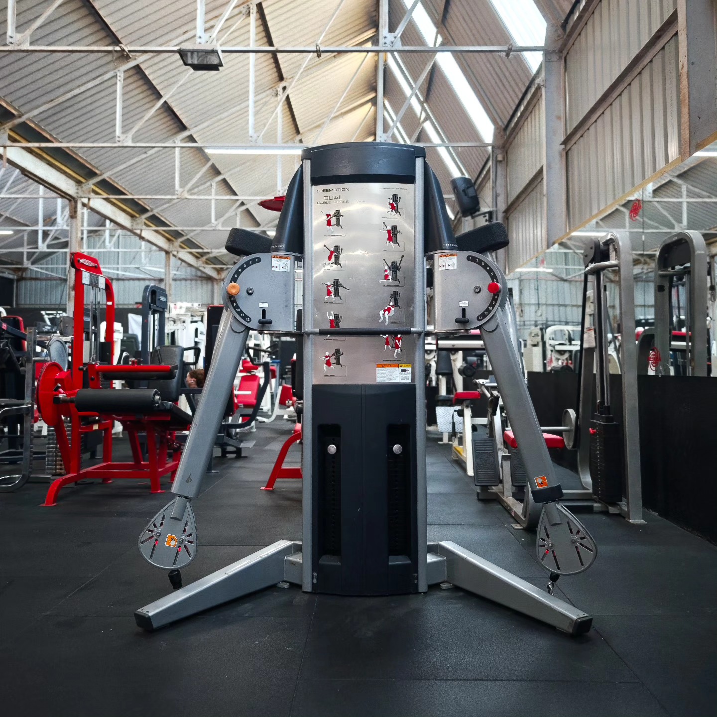 Single Stack Freemotion out 🚫
Dual Stack Freemotion GENESIS in ✅
A second genesis is coming in the next short while also to replace our other FM Ground Zero.
At that point we'll have:
3 Dual Stack Freemotions
Cybex Bravo
Atlantis 6 Station
This is one of 10 pieces that are dropping over the next 12 weeks.
We haven't been active posting our new machines but we will in future.
🫡