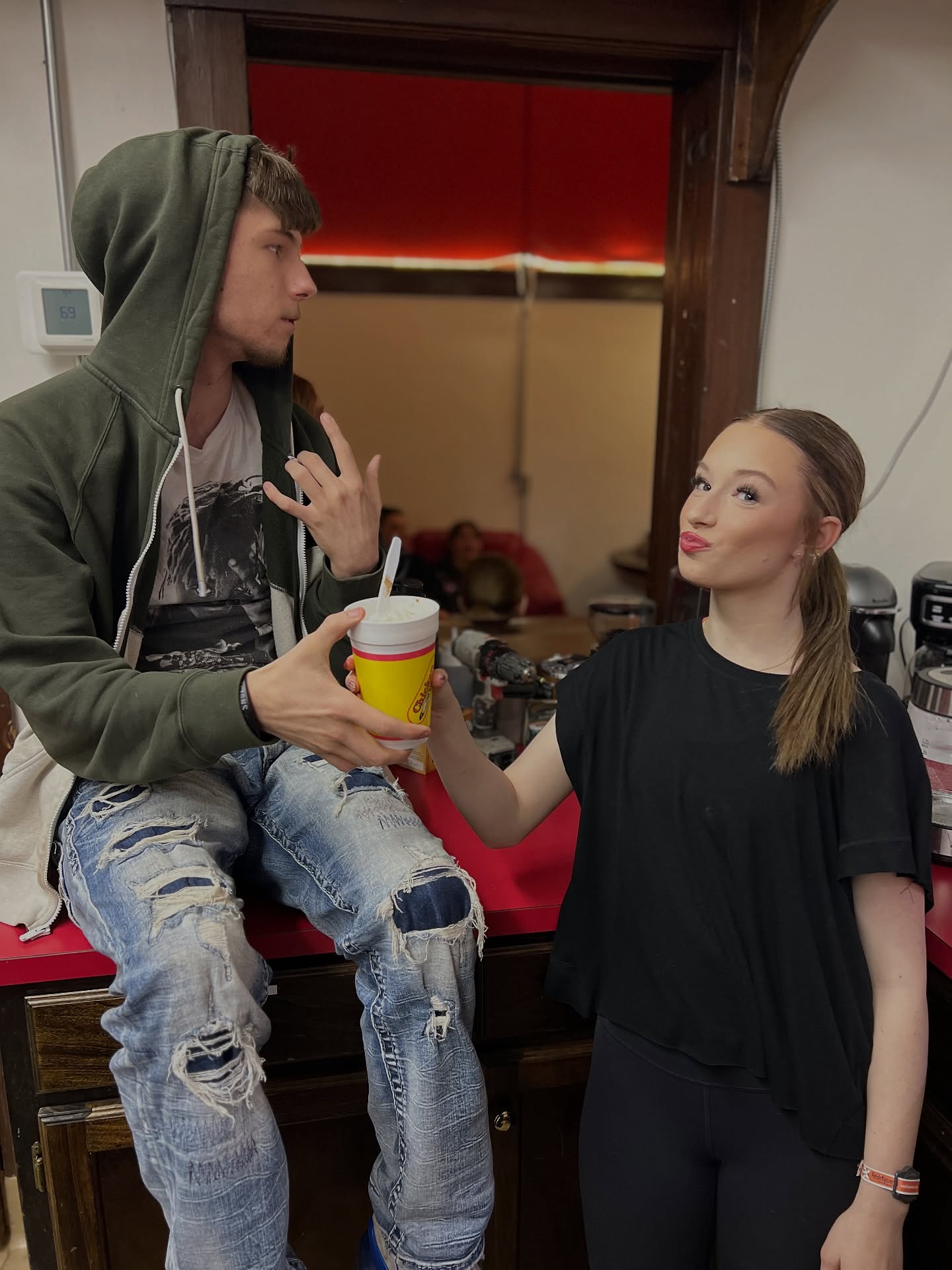 Friday back at The Rock!! ❄️