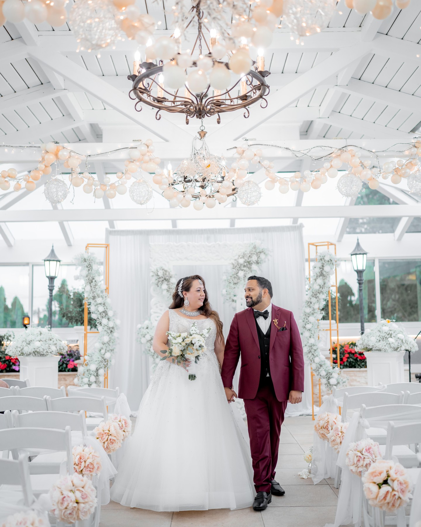 We finally had our own "Vero Life" moment! Thank you to all of our amazing vendors. We couldn't have done without you guys! ❤️
Photo: @johnmartinproductions
DJ: @musicisourdna
Decor: @kaoticsoundzdesigns
Venue: @sandcastlevenue
Production: @genesiseventsny
Dress: @lazarobridal / @kleinfeldbridal
Suit: @vista1976
Veil: @nazranaanj
Favors: @zaiqahalalselden
Jewelry: @gennarojewelers / @royal.designsjewelry
Makeup: @thehouseofmakeup