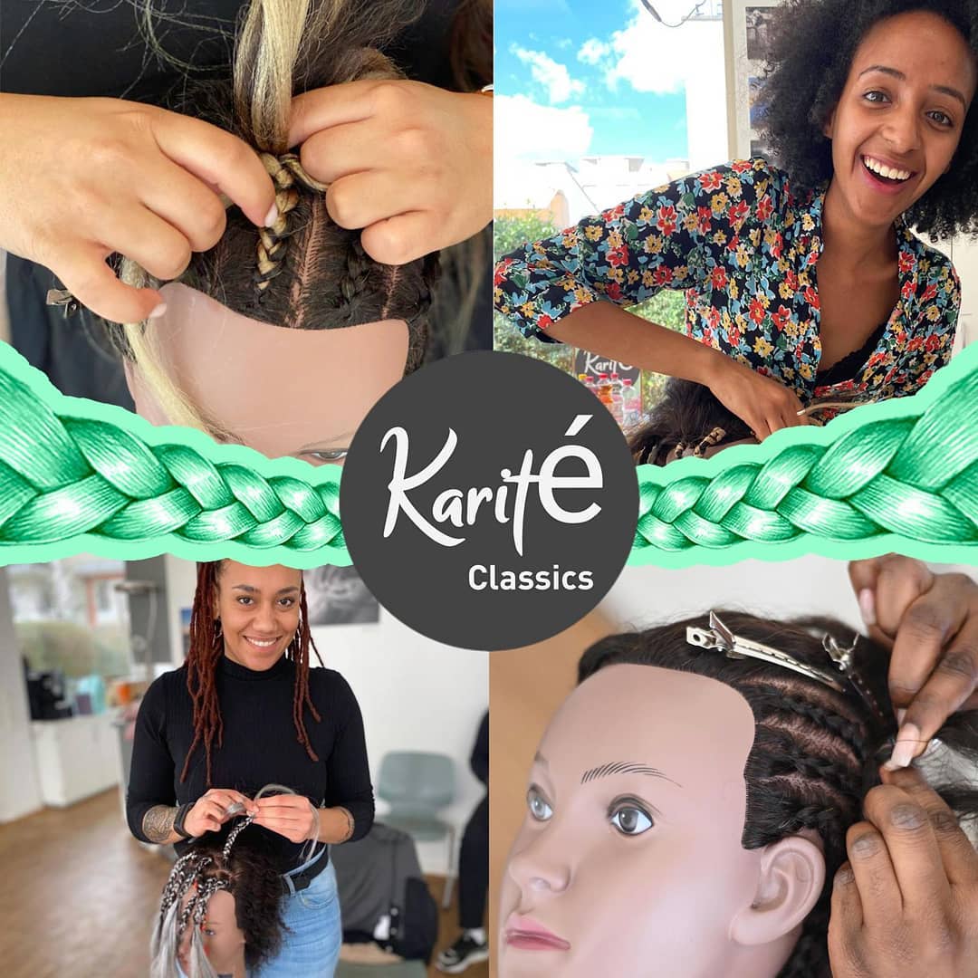 Afrolockenpflege und Styling für professionelle StylistInnen und Privatpersonen 😍👇🏽
Nach einer langen (Corona-)Pause könnt ihr euch wieder auf neue Workshop-Termine von uns freuen!😍
Hier habt ihr die Möglichkeit, uns ein Kommentar zu hinterlassen und für eure Lieblings-Workshops (gerne auch eure Top 3) abzustimmen. Wir werden unser Bestes geben, unser Angebot auf eure Nachfrage anzupassen👇🏽🥰
Karité Classics Workshopangebot:
•"Braids 101"
•"Cornrows für Beginner"
•"Cornrows/Braids für Fortgeschrittene"
•"Everyday Flat Twists"
•"Let's Twist Again" - Twists mit Kunsthaaren
•"Kinderfrisuren & Pflegetipps für Afrolocken"
•"Einführung in die Afrolockenpflege" (Theorie & Praxis-Modul)
•"Crochet Installations"
•"Ich liebe meine Afrolocken!" - Kids-Empowerment-Workshops für Kinder
❗️NEU: Wir bieten neben unseren öffentlich veranstalteten Workshops, auch die Möglichkeit uns zu buchen. Alle Workshops sind buchbar für kleine Privatgruppen, Events ODER auch zu Fortbildungszwecken von Salon-Betreibern für professionelle/r Stylist/innen ohne Vorkenntnisse in Sachen Afrolockenpflege
Mehr Infos findet ihr auf unserer Website:
www.kariteclassics.com
hallo@kariteclassics.com
#braids #workshops #lockenliebe #afrolocken #kinderfrisuren #hair #empowerment #cornrows