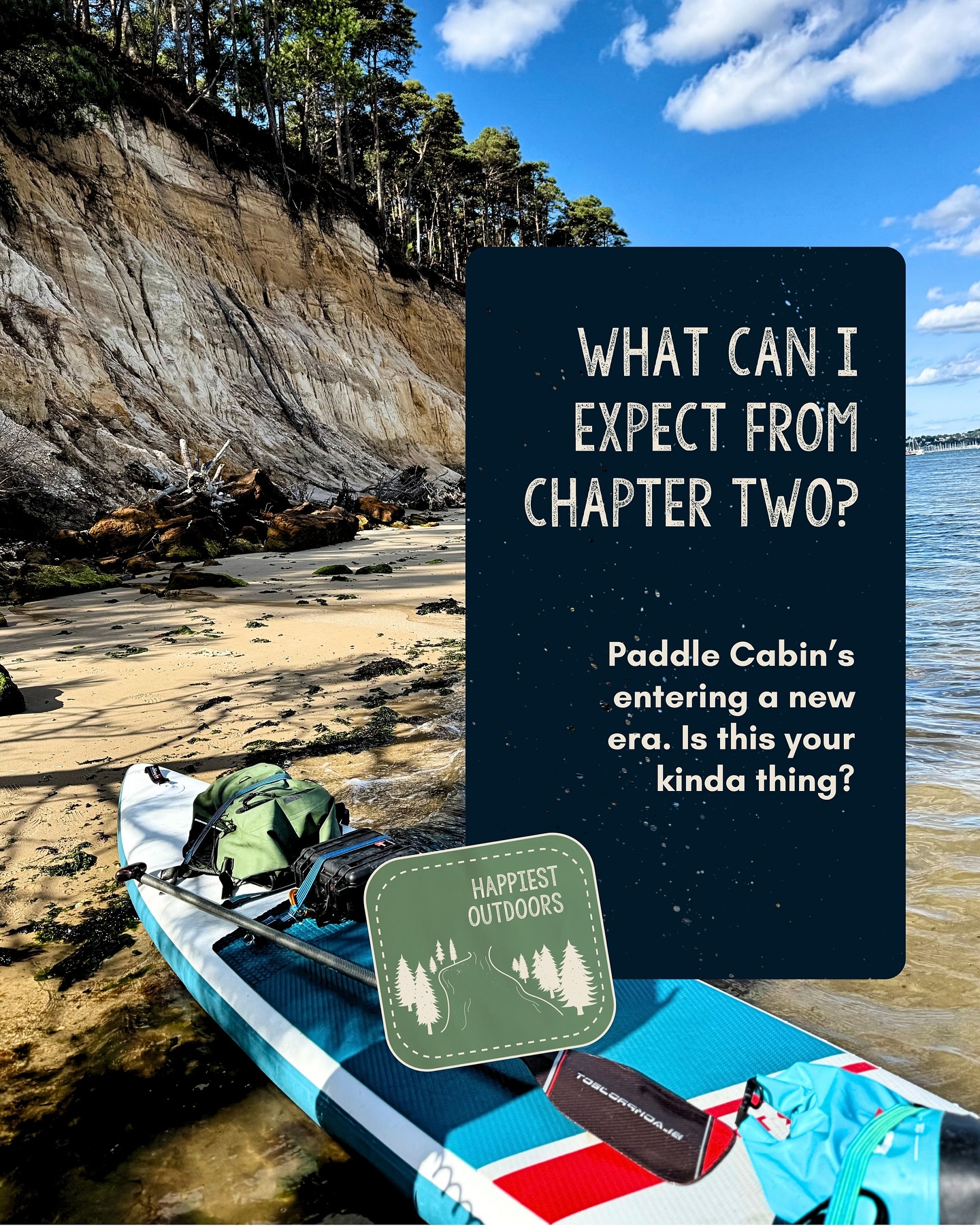 Kinda the same, but different?! 🥲
So excited for the adventure this unlocks 🔓
Which bit excites you the most?! 😃
#paddlecabin #happiestoutdoors #paddleboarding #adventure #kent