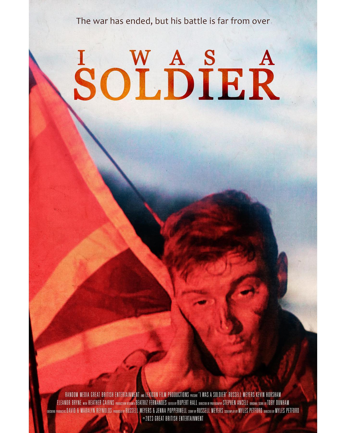 Introducing our Official Poster: "I Was A Soldier". We are thrilled to share the exciting news that our highly anticipated feature film, formerly recognized as 'Falkland Square,' has undergone a renaming process in preparation for its global release. While this decision was not taken lightly, our collective aim is to ensure the utmost success for the film. Brace yourself as "I Was A Soldier" marches onto streaming platforms this Autumn, accompanied by an all-new trailer set to launch in July #featurefilm