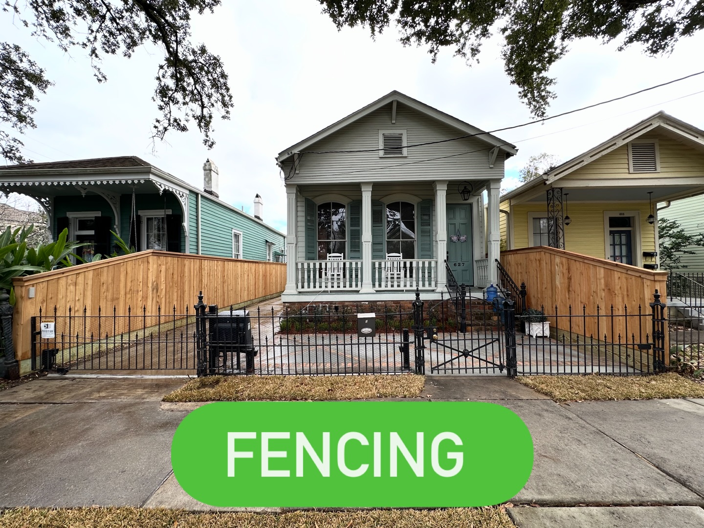 Fencing? yes of course we do that! Thanks to Chase being @weekendwoodman and loving carpentry we can re do that old broken down fence of yours!
CALL OR TEXT CHASE FOR A FREE ESTIMATE!
(504)343-3938