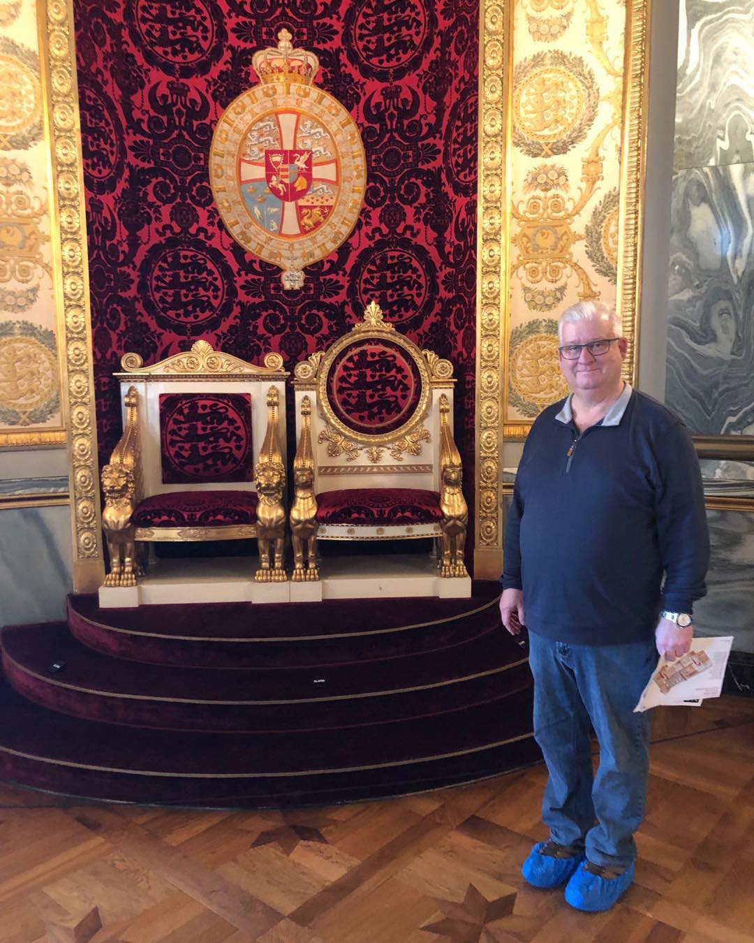 The Danish Throne. Not sure if I should sit down or not. Maybe not.